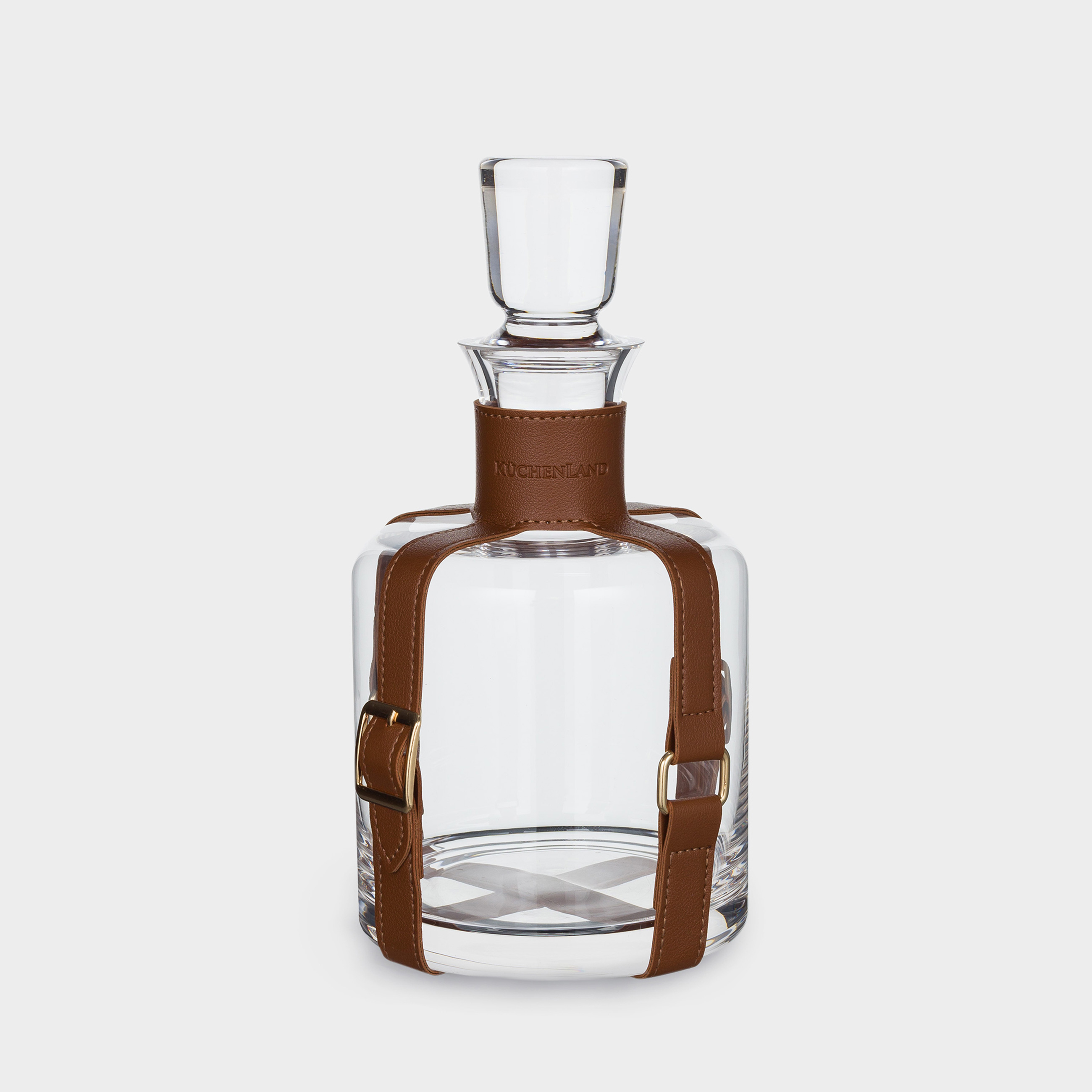 Графин 1 л стеклоискусственная кожа Clear devo 3990₽