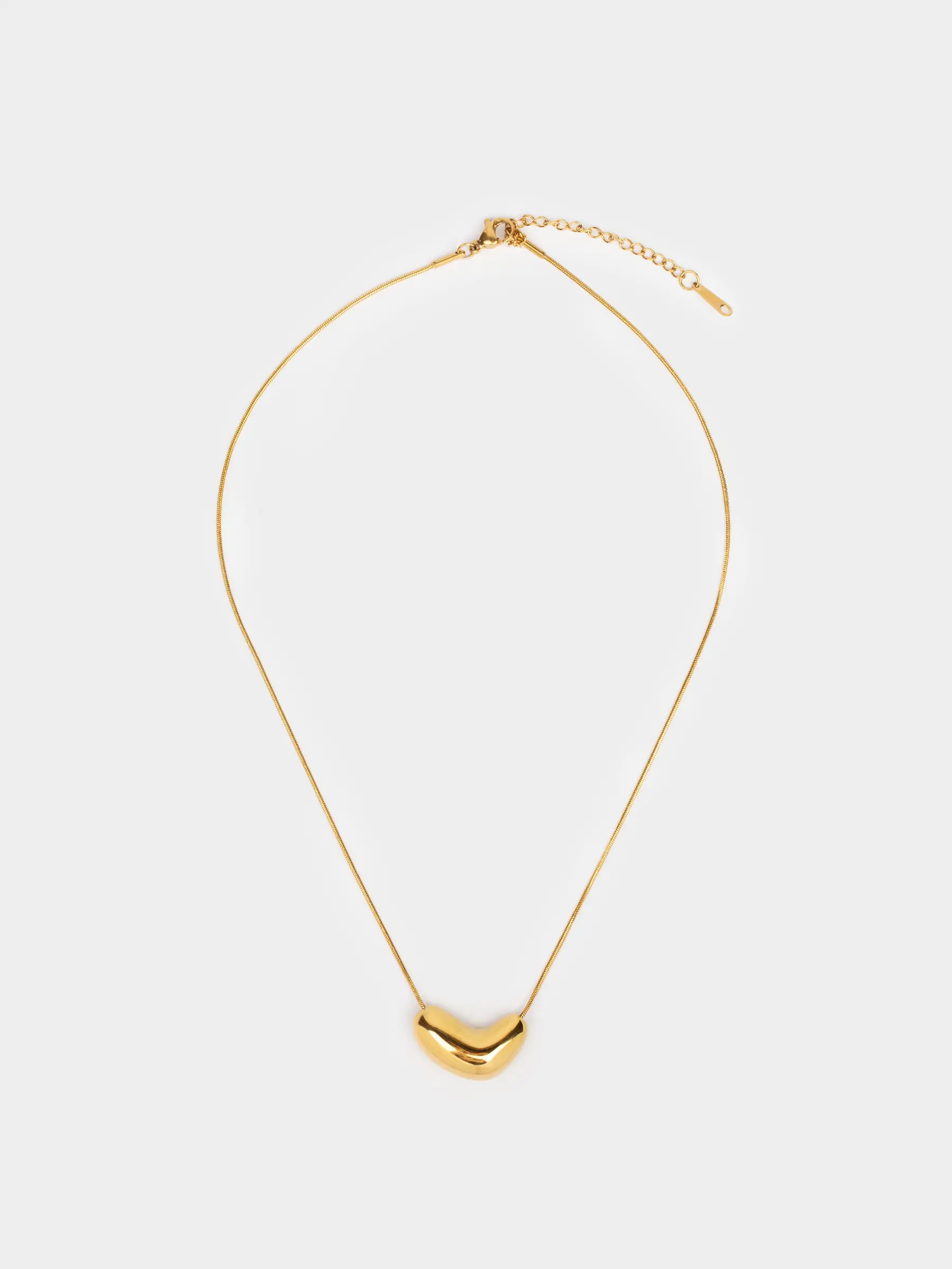 Цепочка, 45 см, с подвеской, металл, золотистая, Jewelry