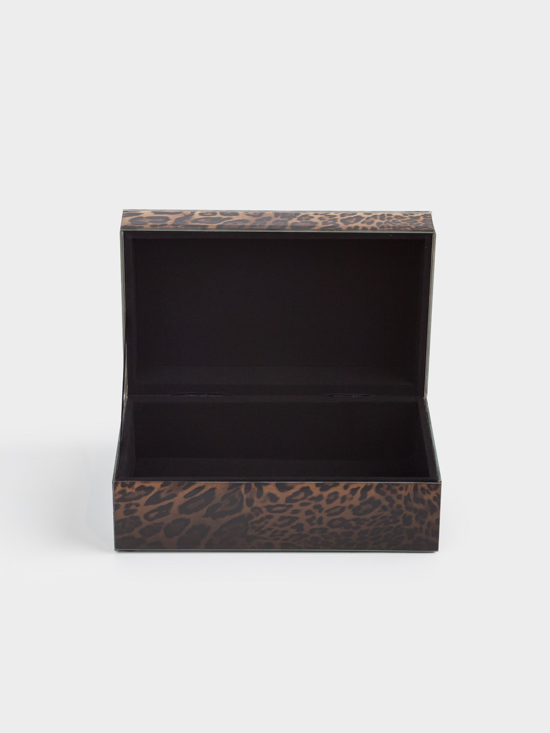 Шкатулка для украшений, 21х13 см, стекло, Леопард, Leopard, image-5