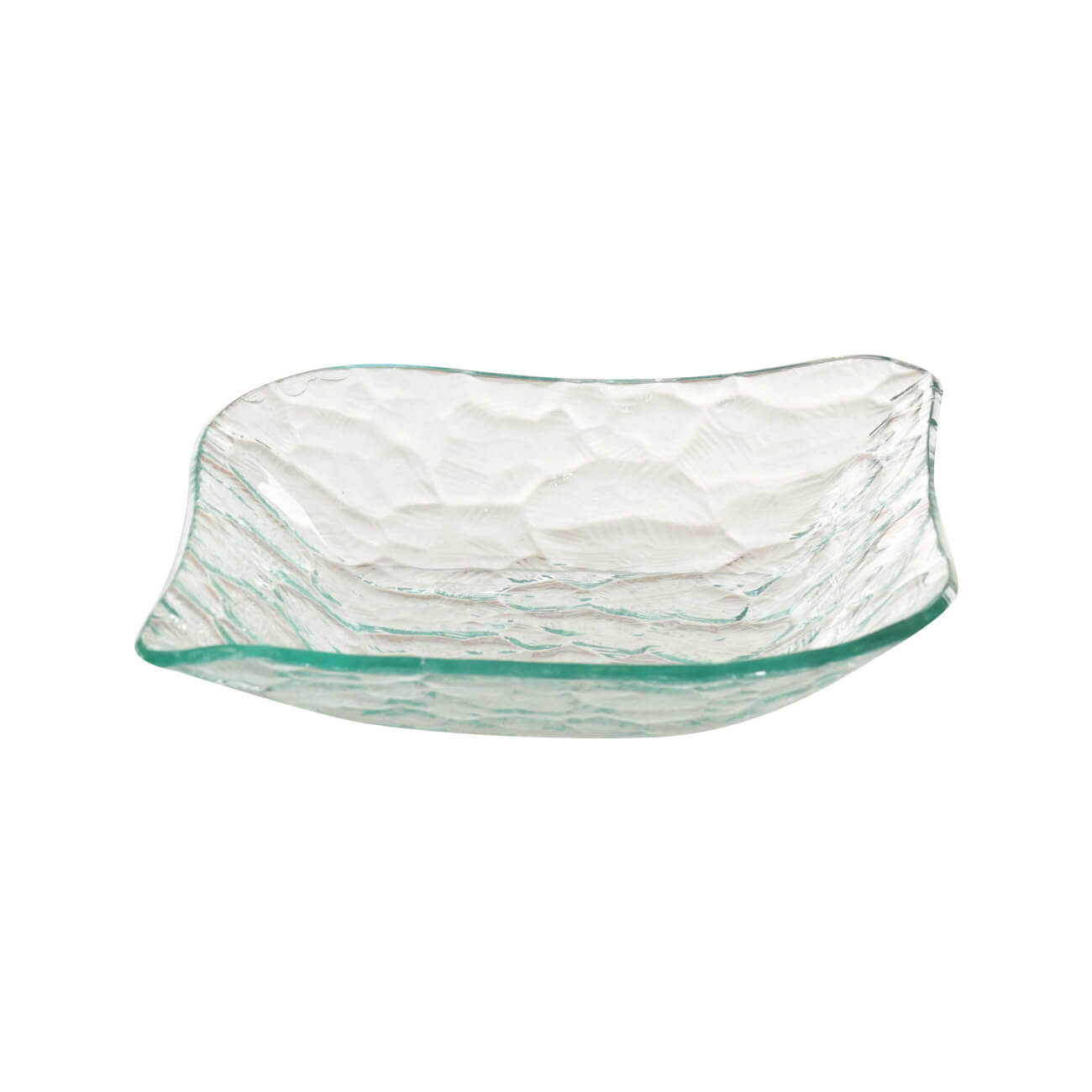 

Блюдо, 20х16 см, стекло, бирюзовое, Clear color