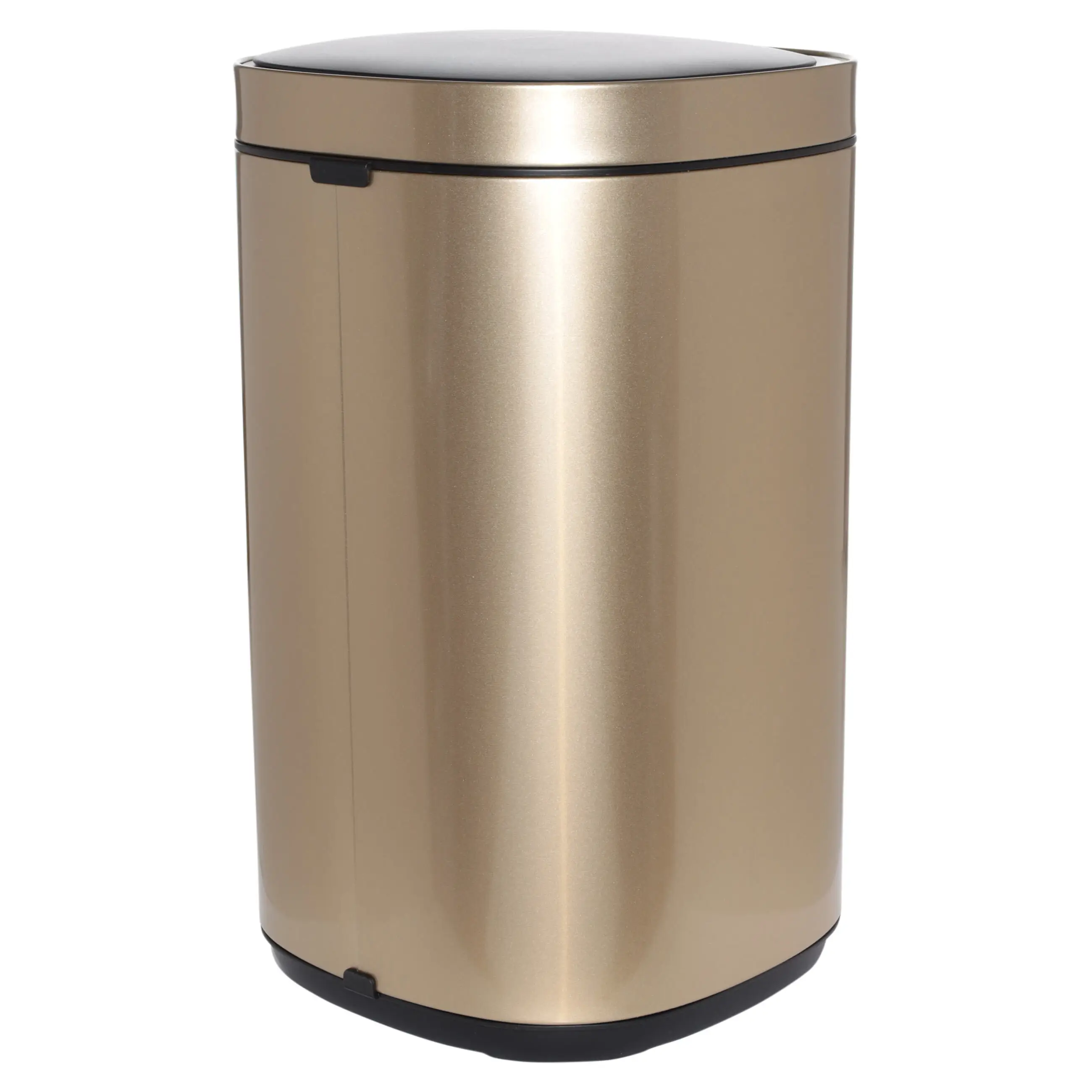 Ведро для мусора, 40 л, сенсорное, сталь/пластик, золотистое, Sensor bin, image-0