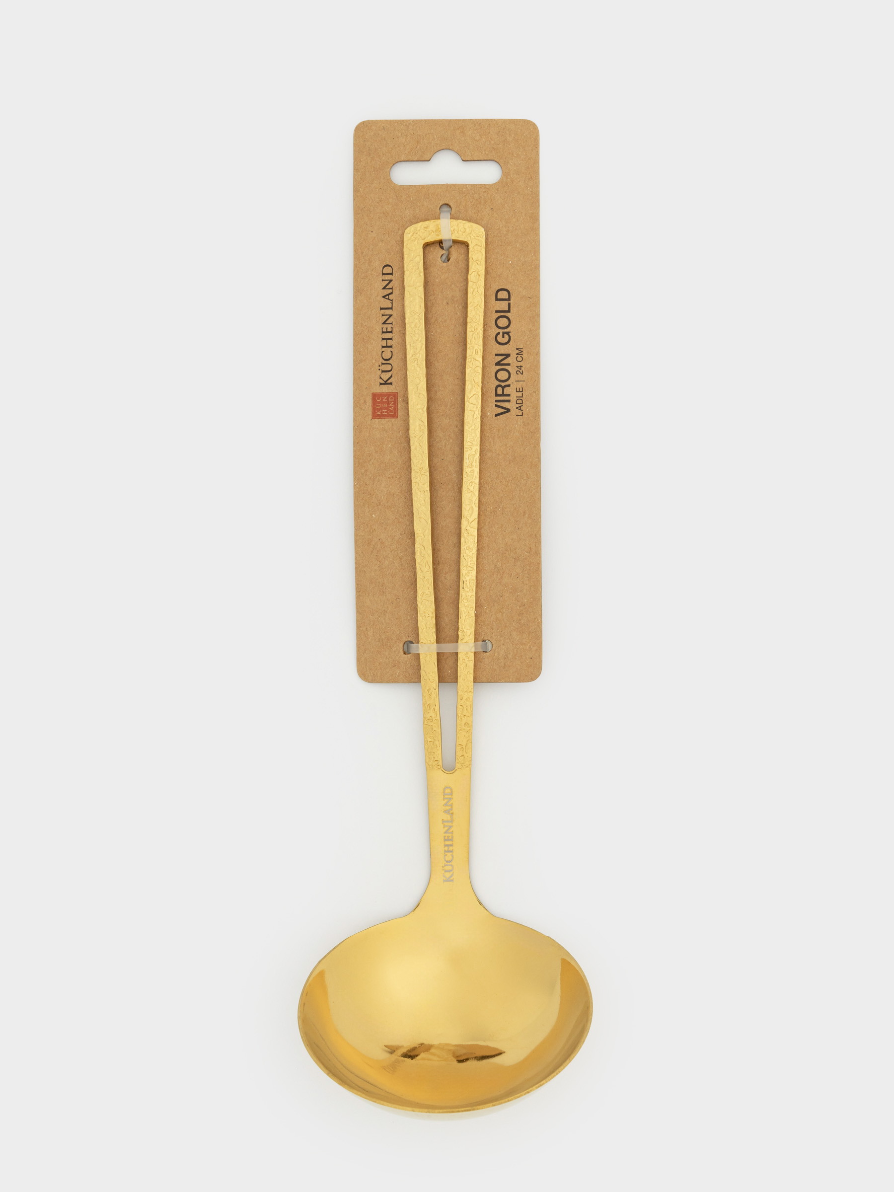 Половник, 24 см, сталь, золотистый, Viron gold, image-5