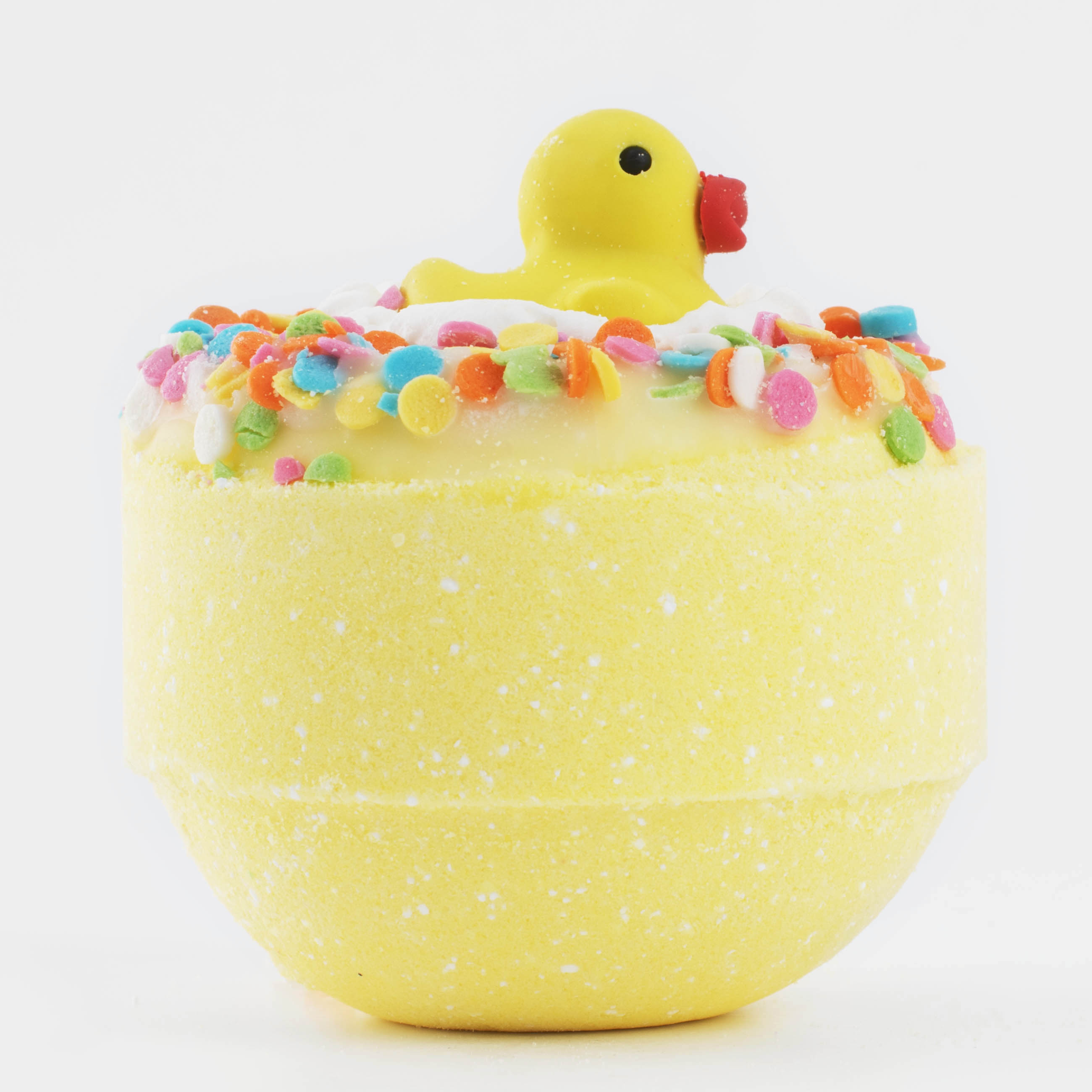 Бомбочка для ванны, 130 гр, с игрушкой, Дыня, Утка, Duck yellow изображение № 3