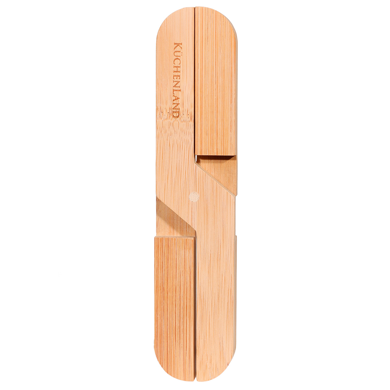 Подставка под горячее, 20 см, складная, бамбук, Bamboo, image-2