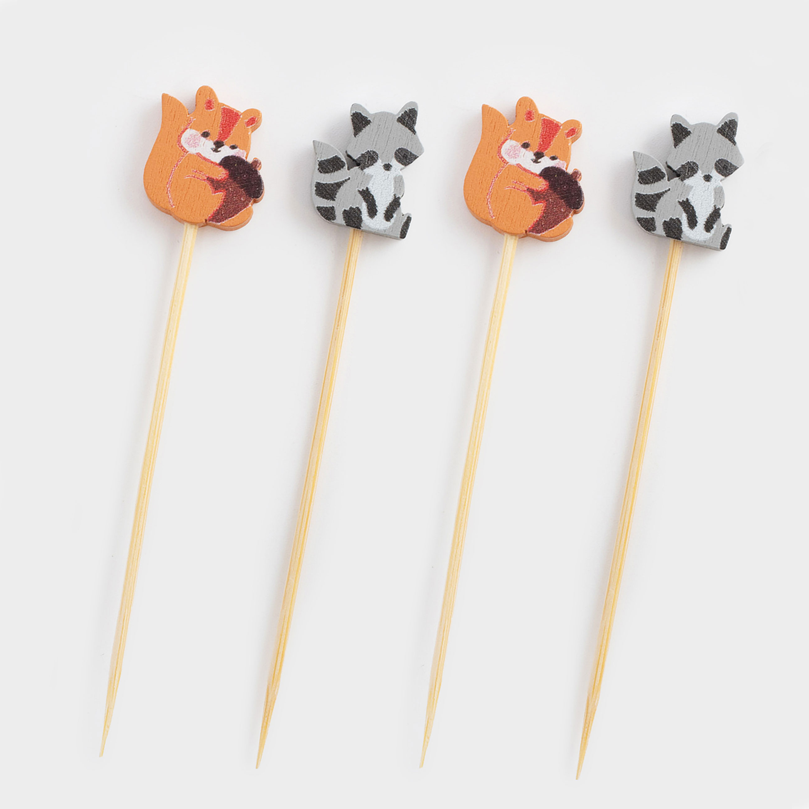 Шпажка для канапе 9 см 20 шт бамбук коричневая БелкаЕнот Elegant details 249₽