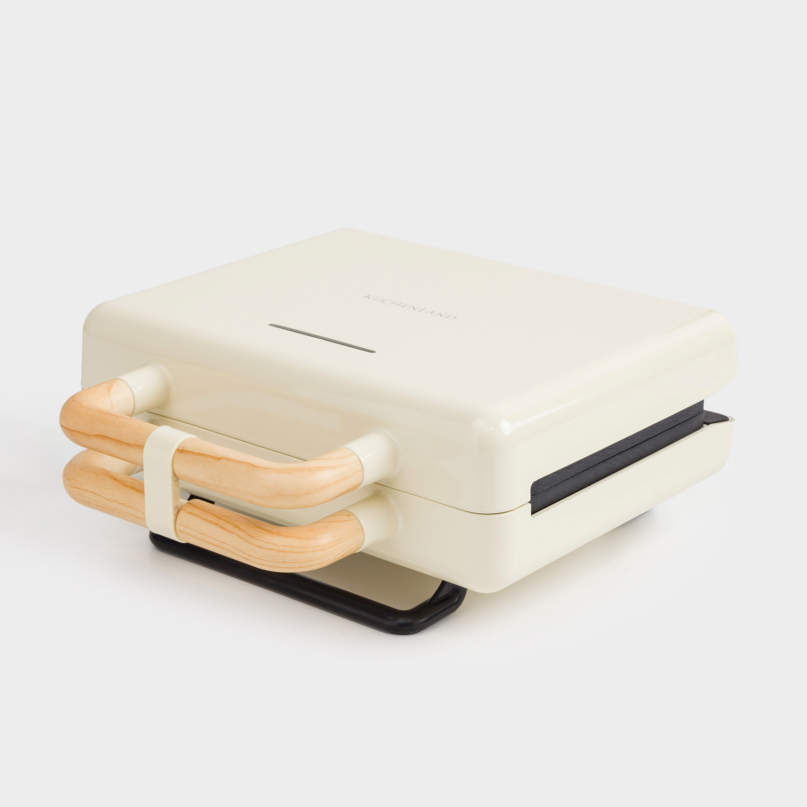 Суперпекарь электрический 800 Вт 2 сменные панели стальпластик бежевый Vintage kitchen 9990₽