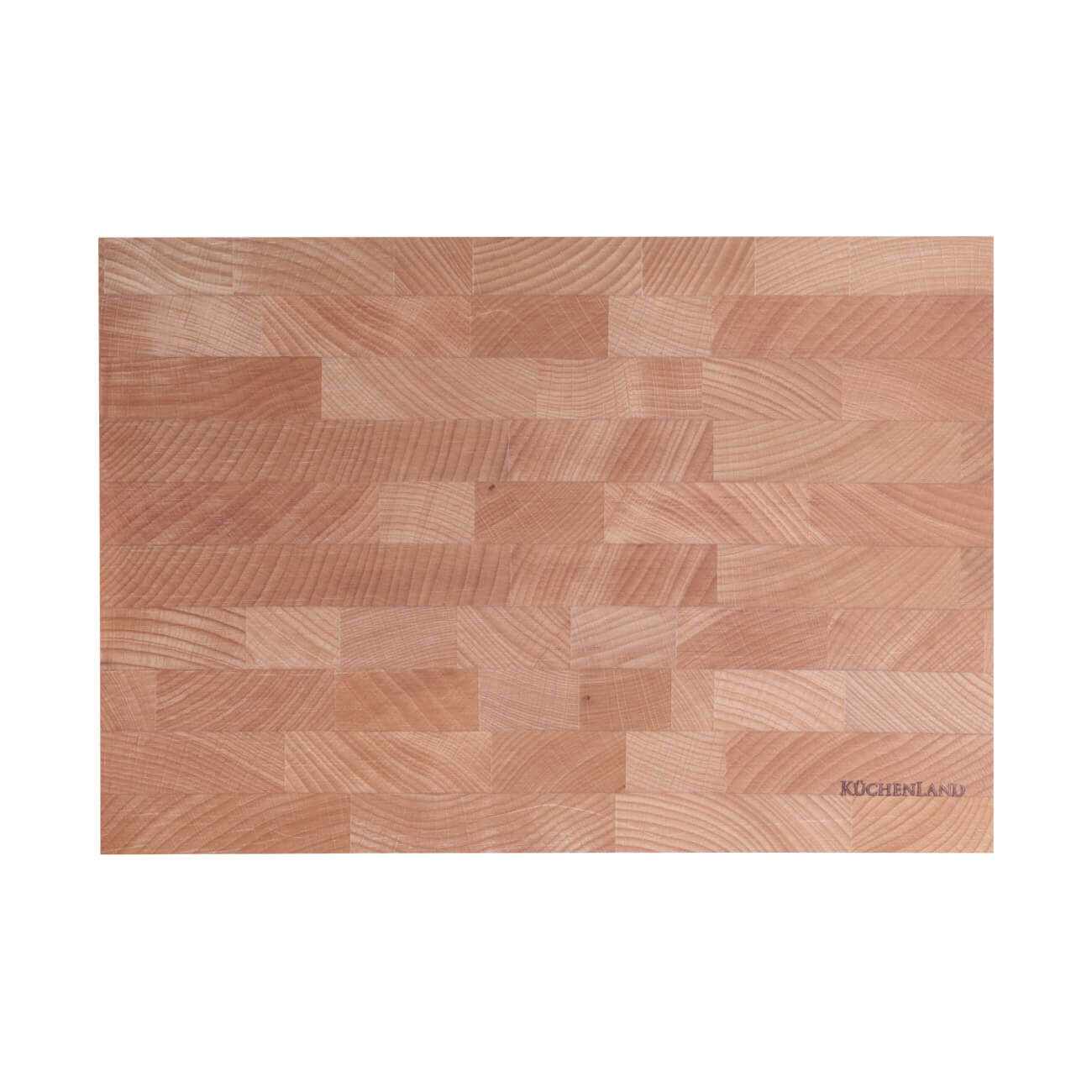 Доска разделочная, 30х20 см, бук, прямоугольная, торцевая, B-wood изображение № 1