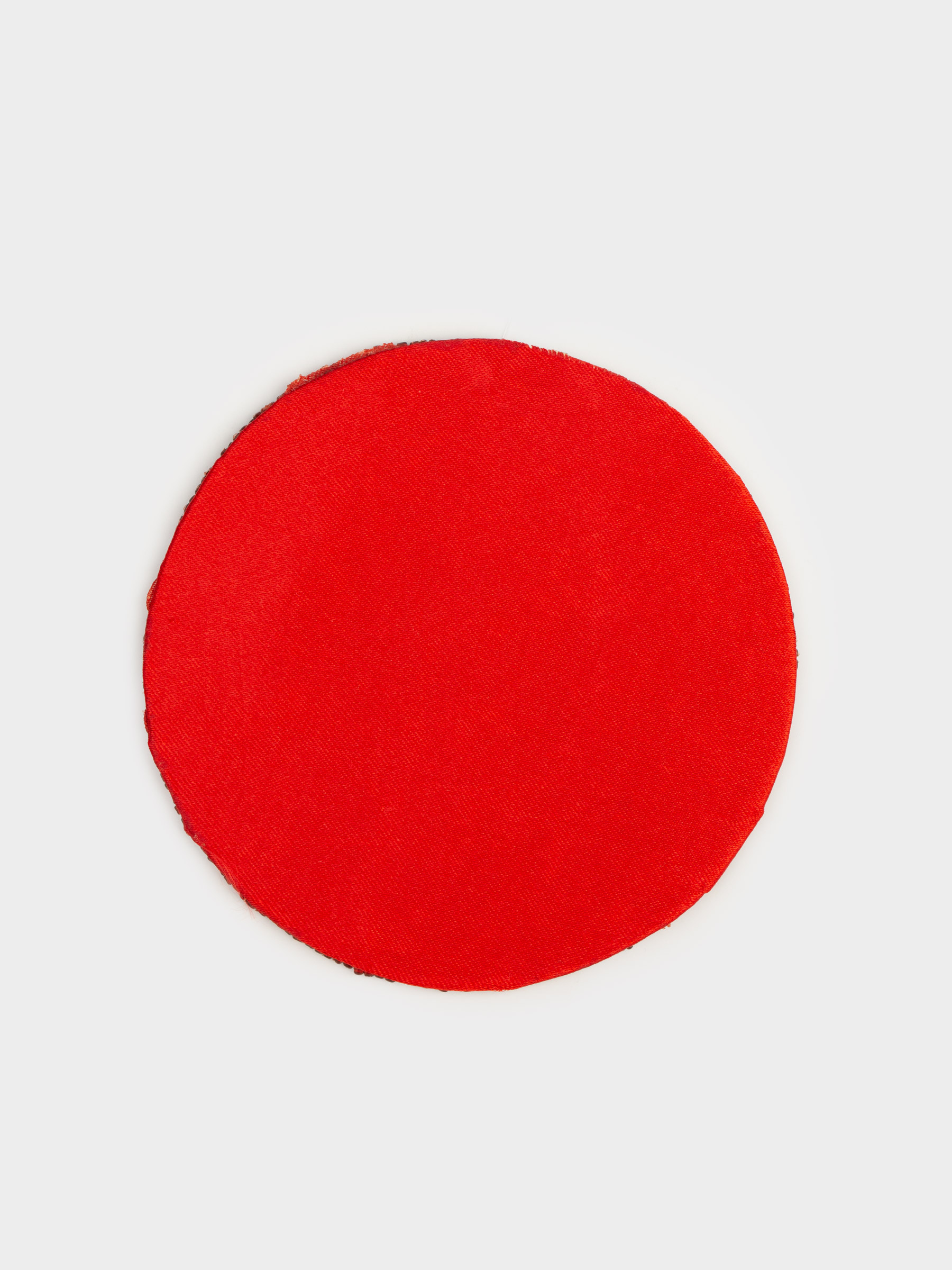 Подставка под кружку, 10 см, круглая, бисер, красная, Лошадь, Art beads, image-2