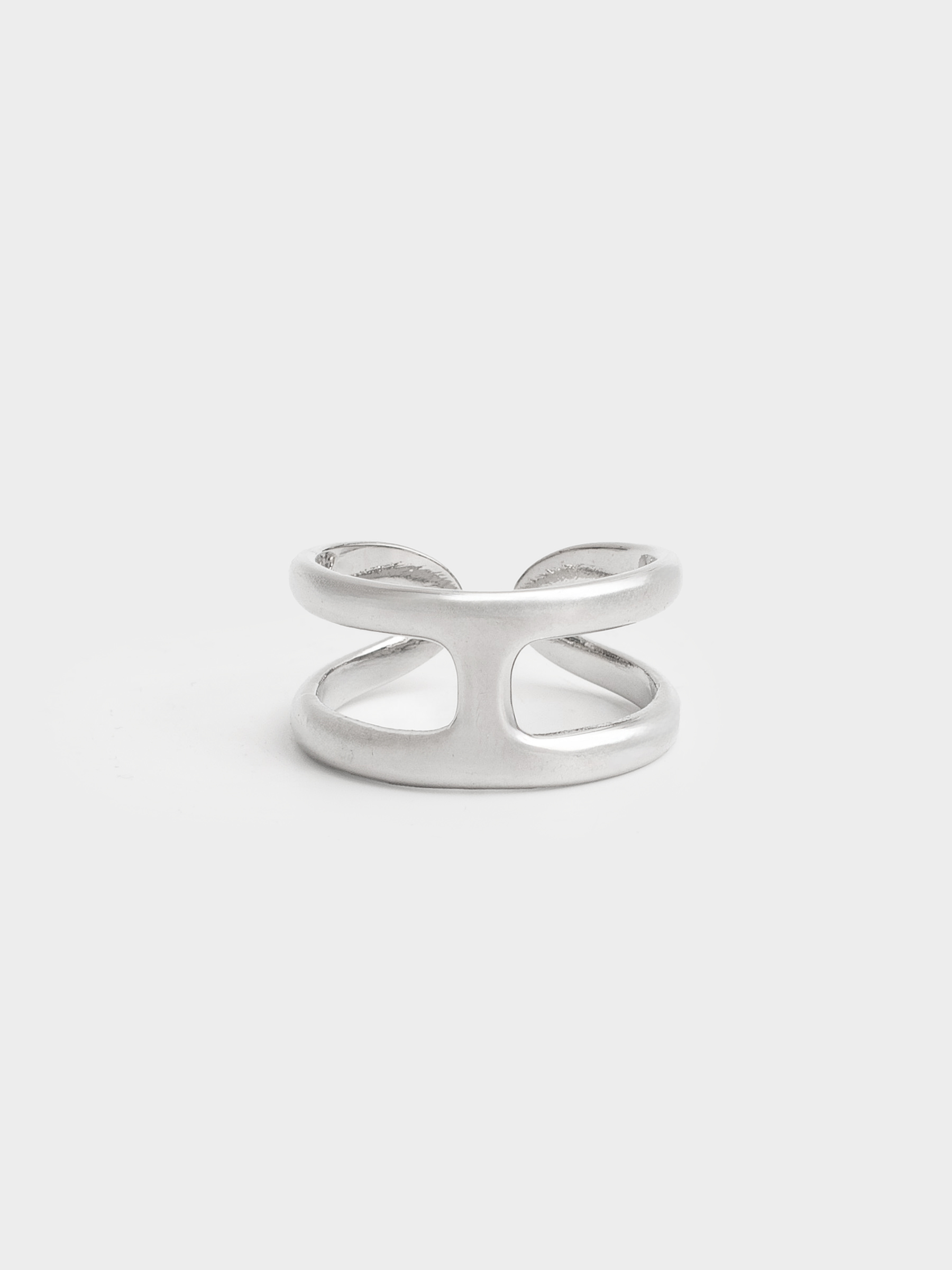 Кольцо, 2 см, единый размер, металл, серебристое, Jewelry, image-1