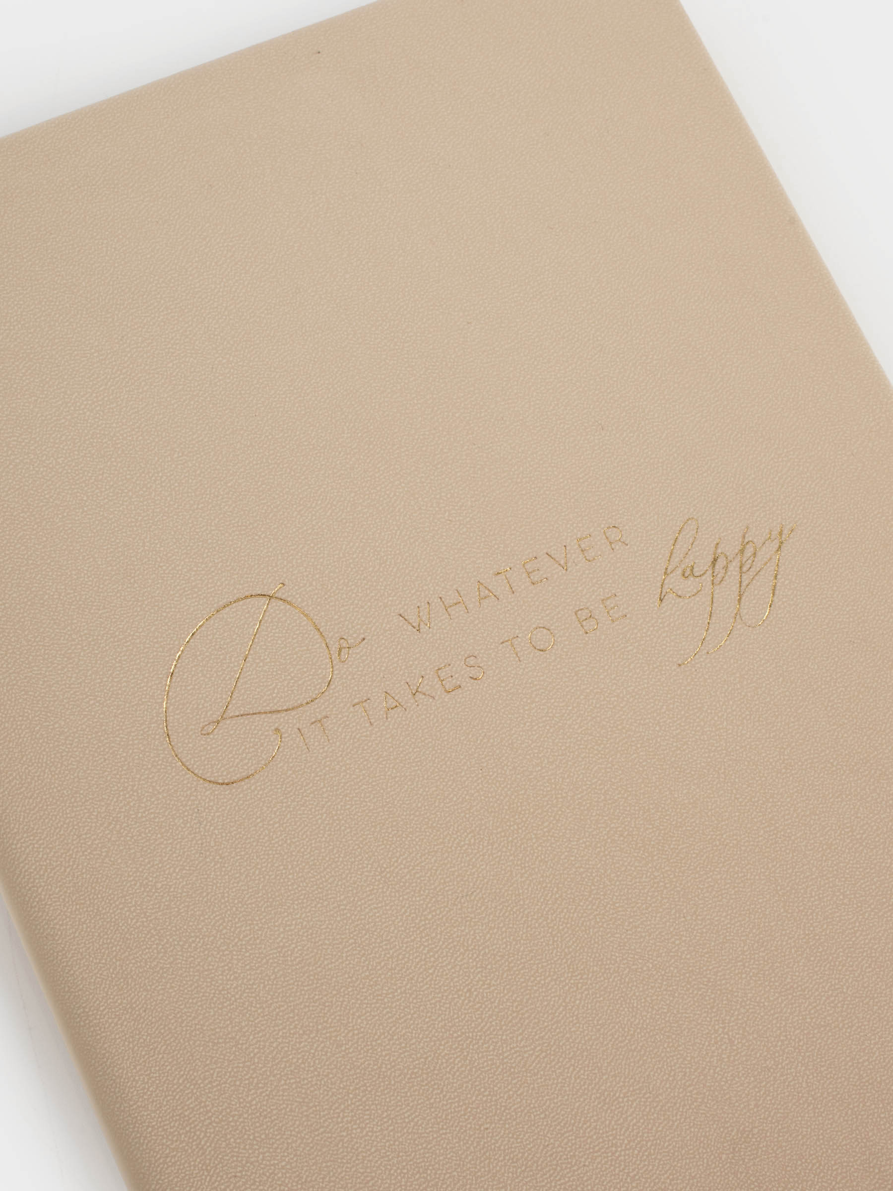 Блокнот для записей, 15х20 см, 80 л, с ручкой, полиуретан, молочный, B&G, image-5