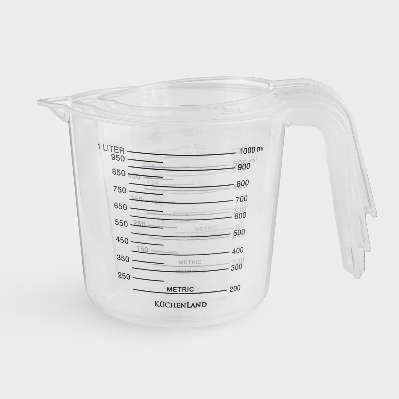 Kuchenland Набор мерных емкостей 3 шт пластик Bakery 549₽