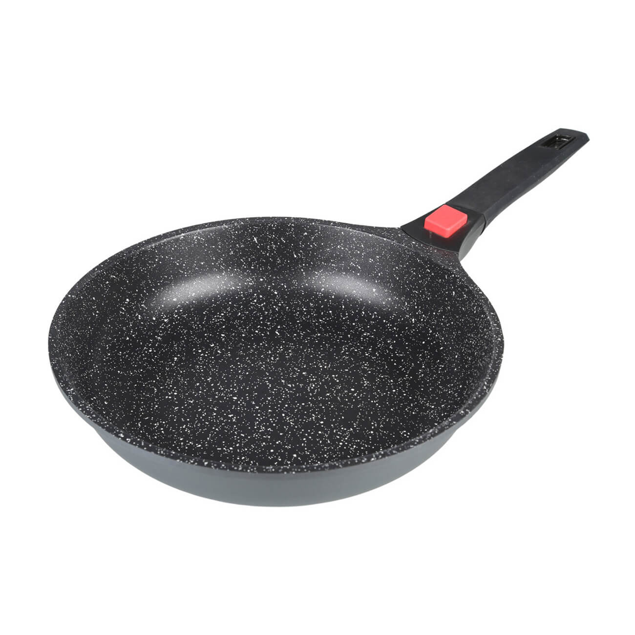 

Сковорода, 24 см, съемная ручка, с покрытием, алюминий, Solution Red