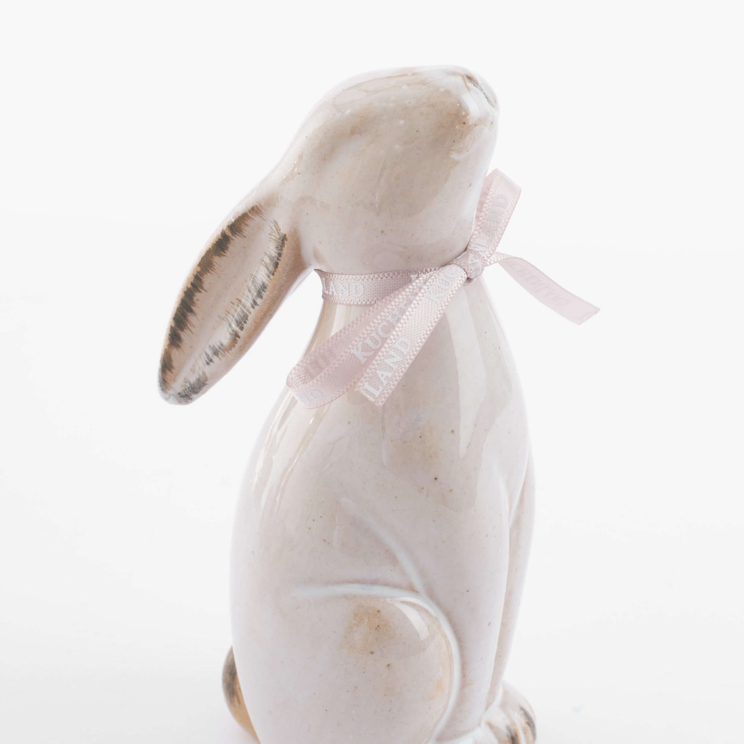 Статуэтка, 14 см, фарфор P, бежевая, Кролик сидит, Natural Easter изображение № 5