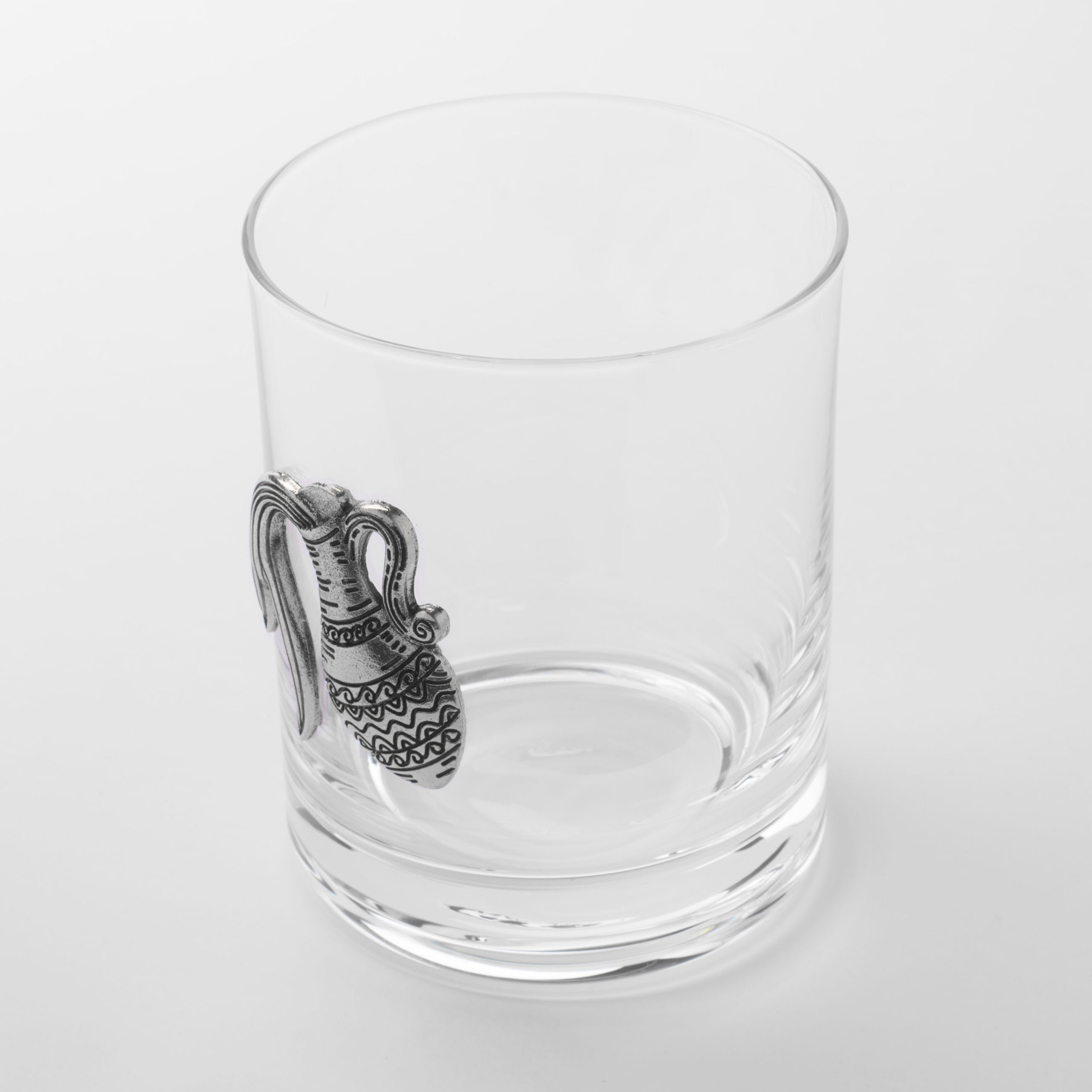 Стакан для виски, 340 мл, стекло/металл, серебристый, Водолей, Zodiac изображение № 2