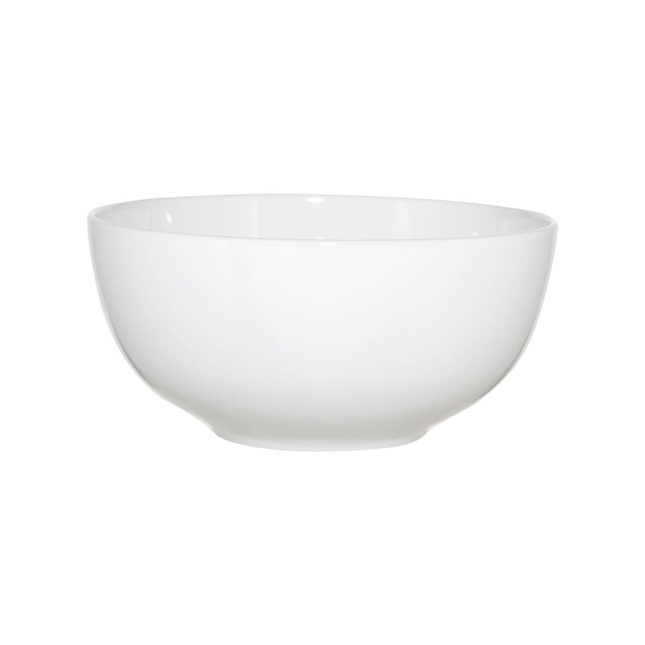 Салатник, 15х7 см, 800 мл, фарфор F, белая, Ideal white тарелка суповая 20х5 см 2 шт фарфор f белая ideal white