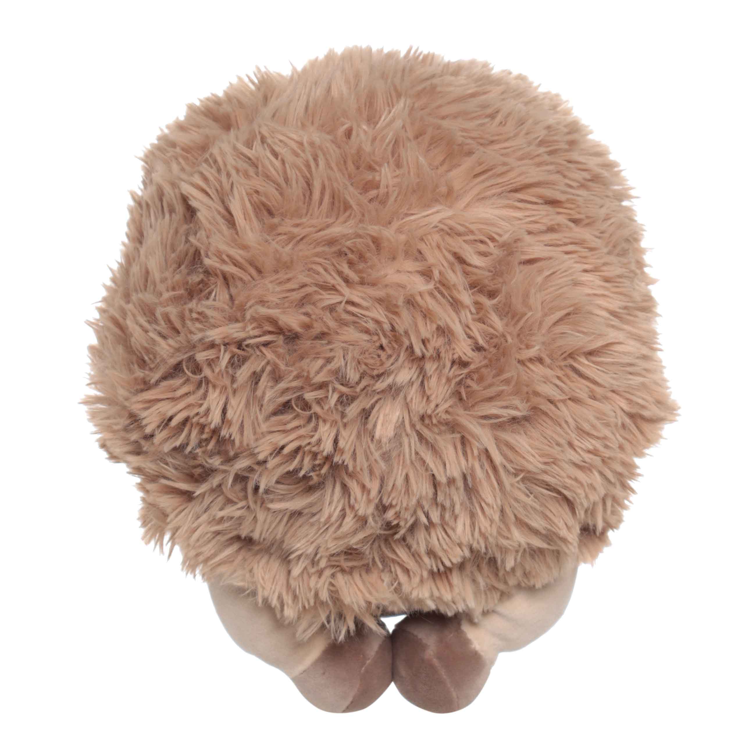 Игрушка, 25 см, мягкая, спандекс/мех, серо-бежевая, Ежик, Forest animals, image-1