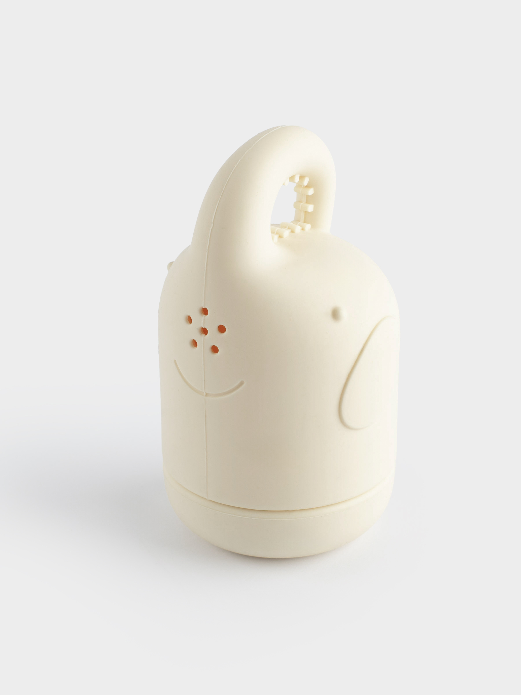 Игрушка для купания, 10х6 см, силикон, бежевая, Слон-брызгалка, Kiddy, image-3
