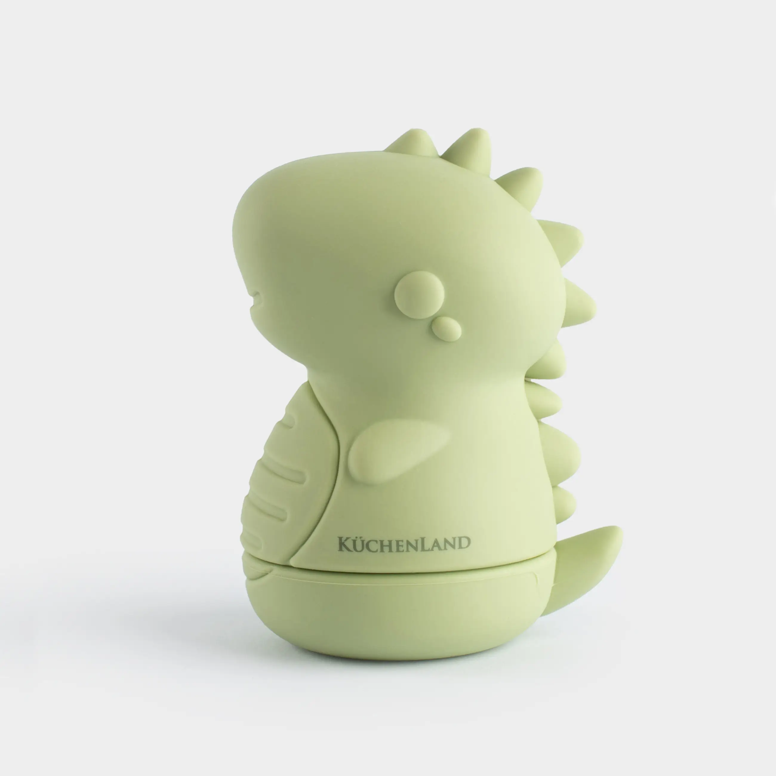Игрушка для купания, 9х7 см, силикон, зеленый, Динозавр-брызгалка, Dino