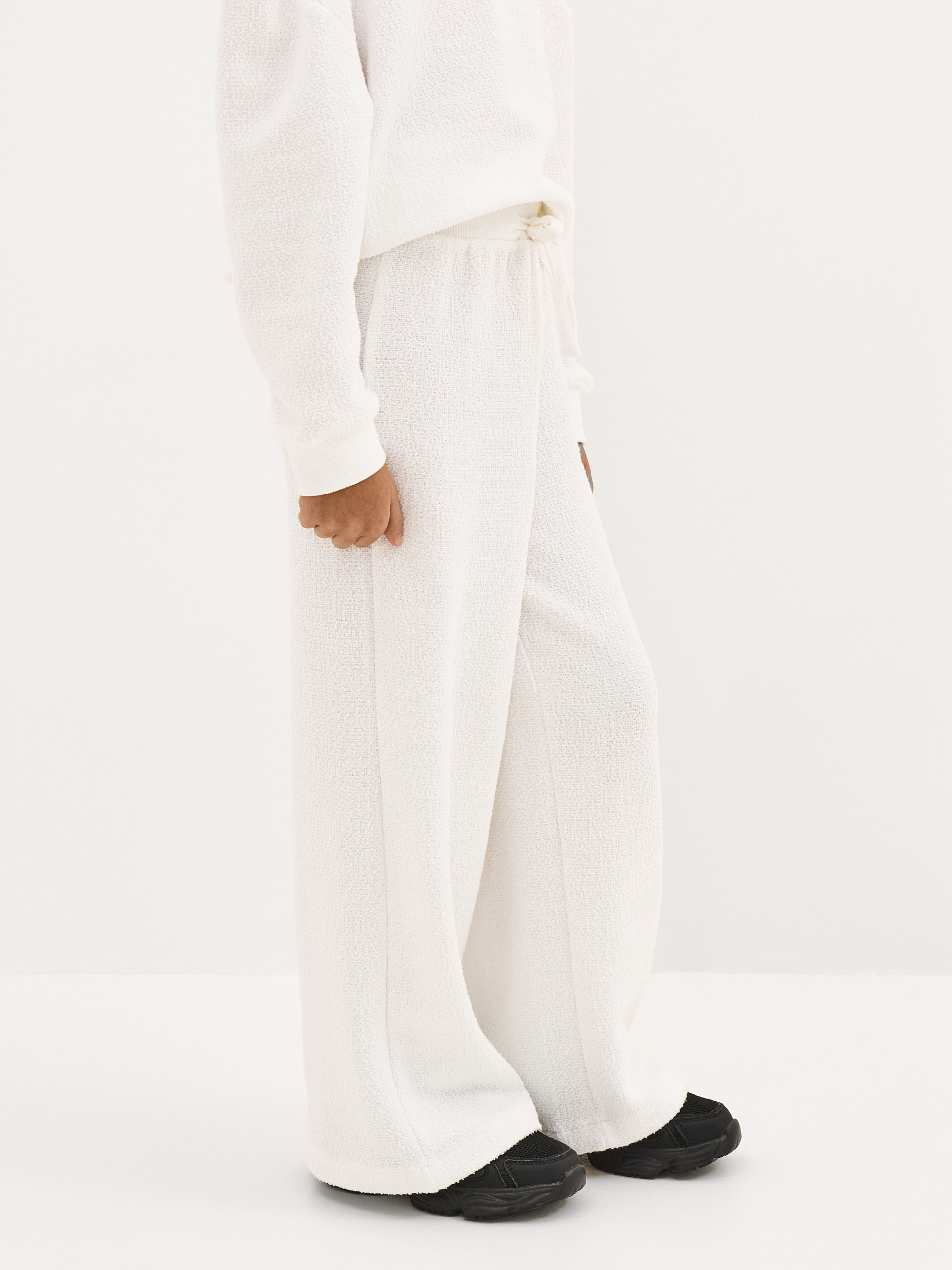 Брюки детские, для девочек, молочные, Tiziana, image-2