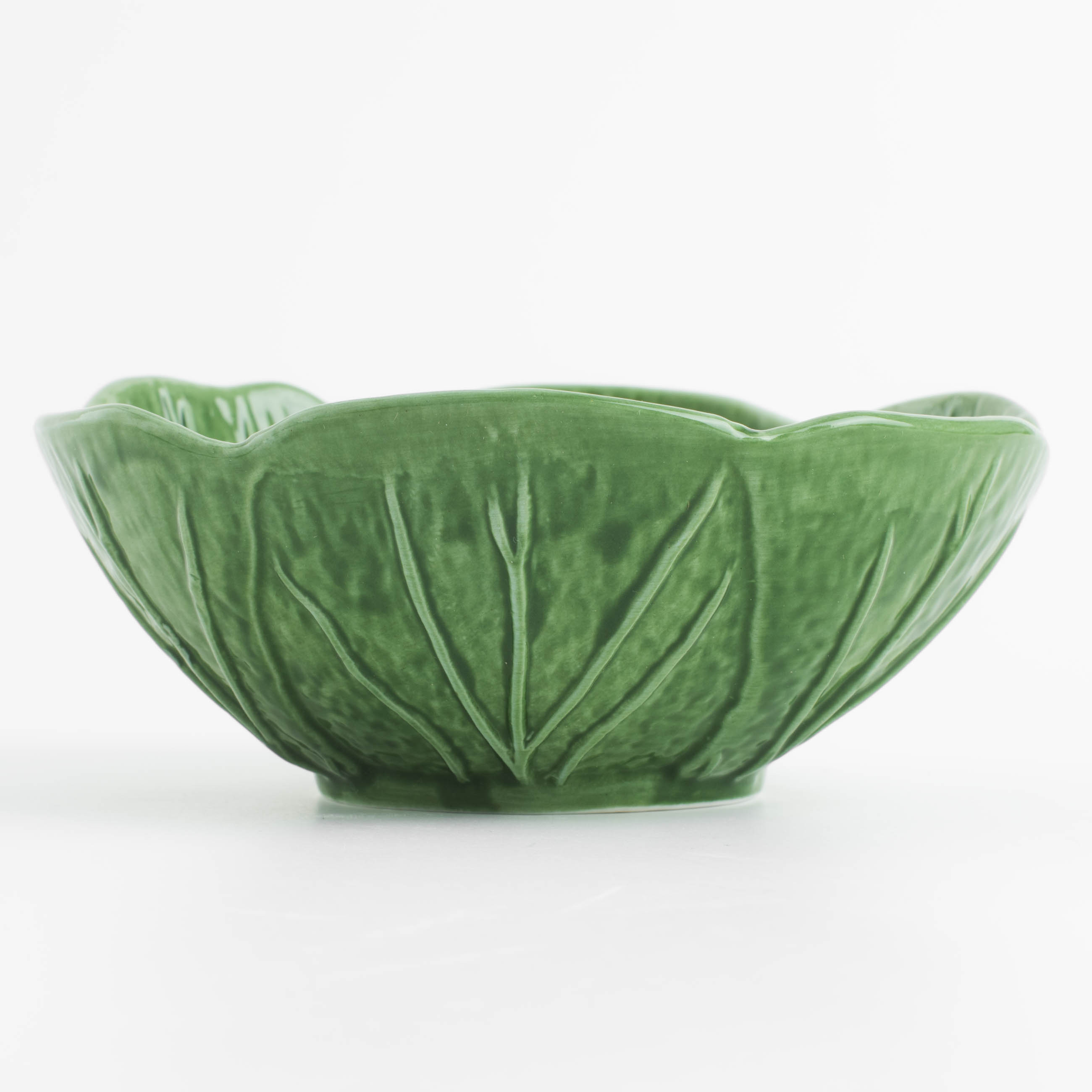 Пиала, 12х5 см, фарфор N, зеленая, Капуста, Cabbage изображение № 4