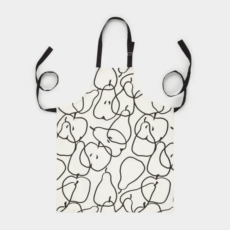 Фартук, 65х85 см, хлопок, бежевый, Груши, Fruit garden ,image-0