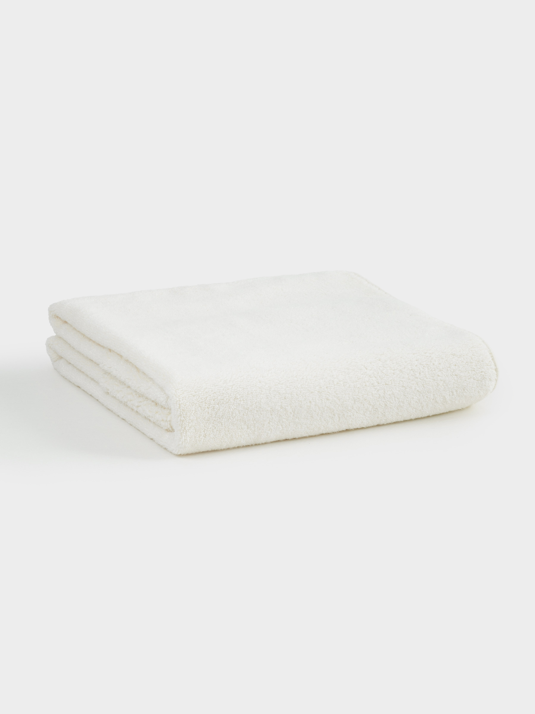 Полотенце, 70х140 см, хлопок, молочное, Super soft cotton, image-0