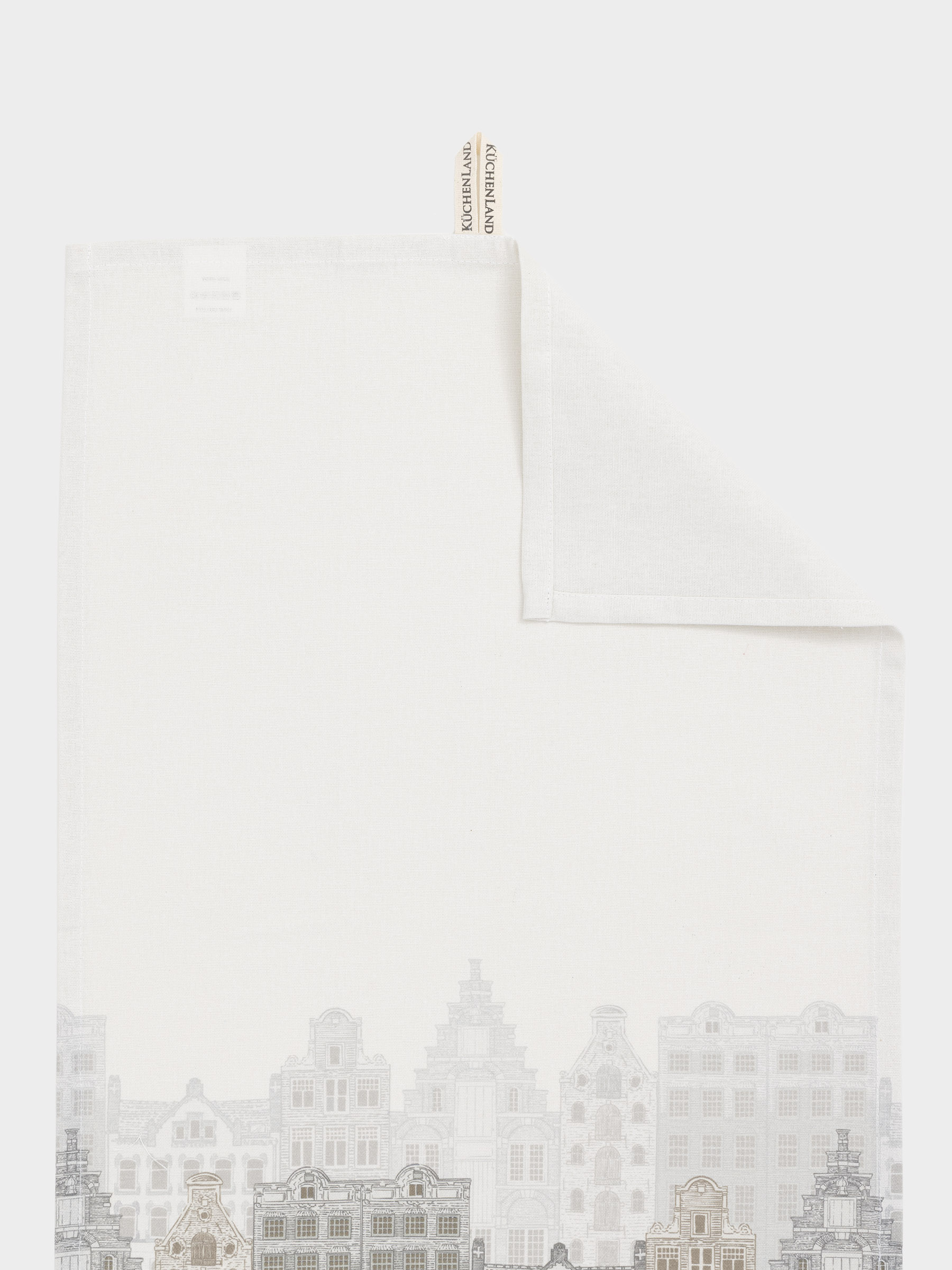 Полотенце кухонное, 40х60 см, хлопок, молочное, Дома, House built, image-1