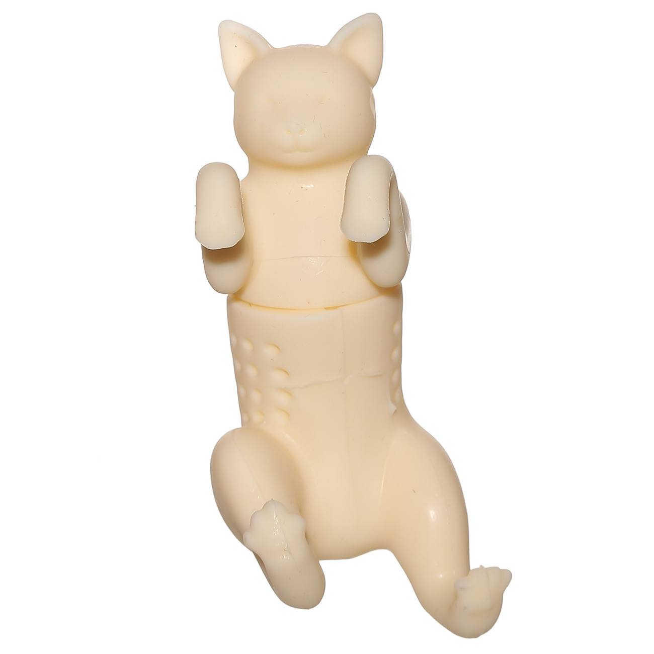 

Сито для заваривания чая, 11 см, силикон, бежевое, Кот, Soft Kitchen
