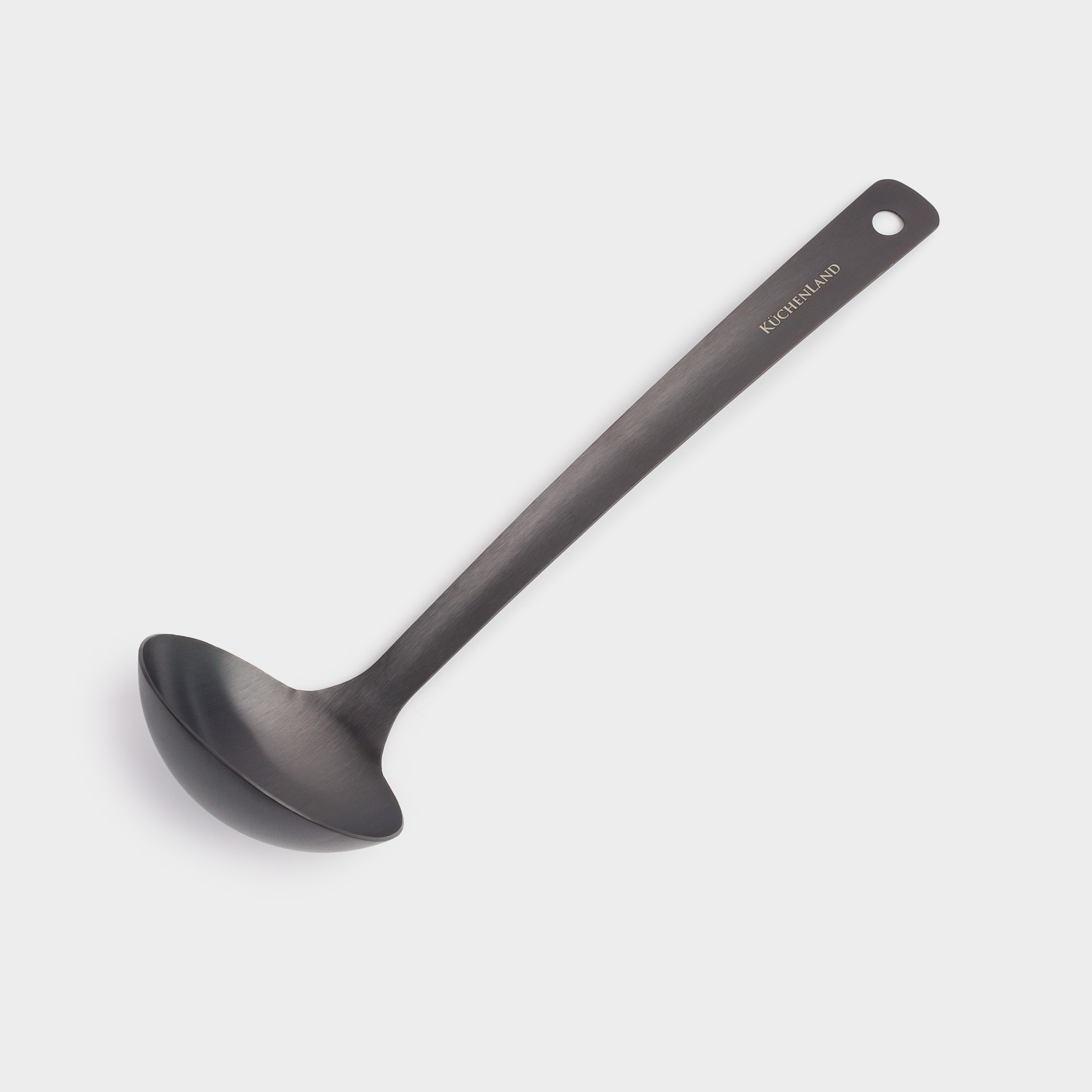 Половник, 32 см, сталь, темно-серая, Titanium