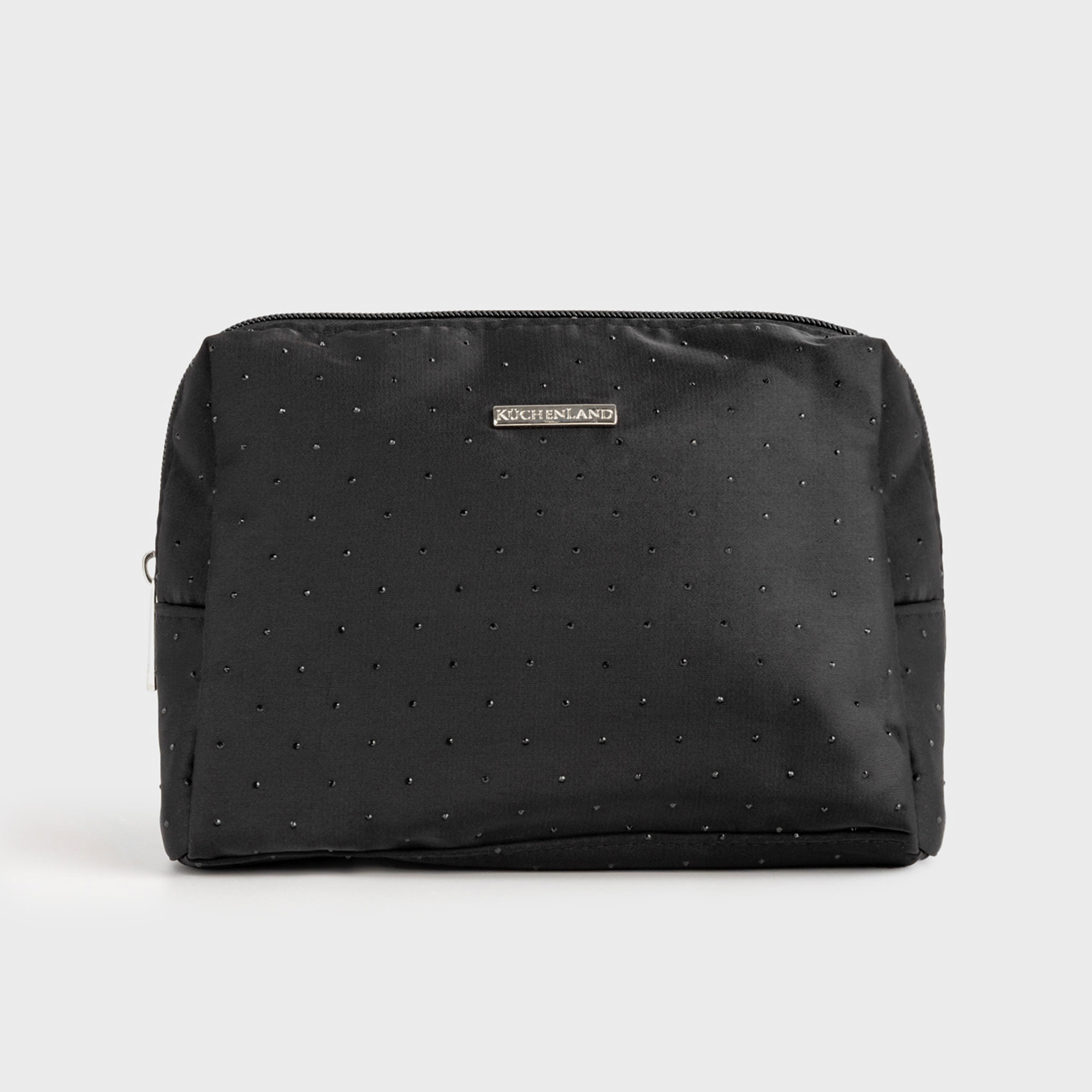 Косметичка 21х17 см нейлон черная Force night 1290₽