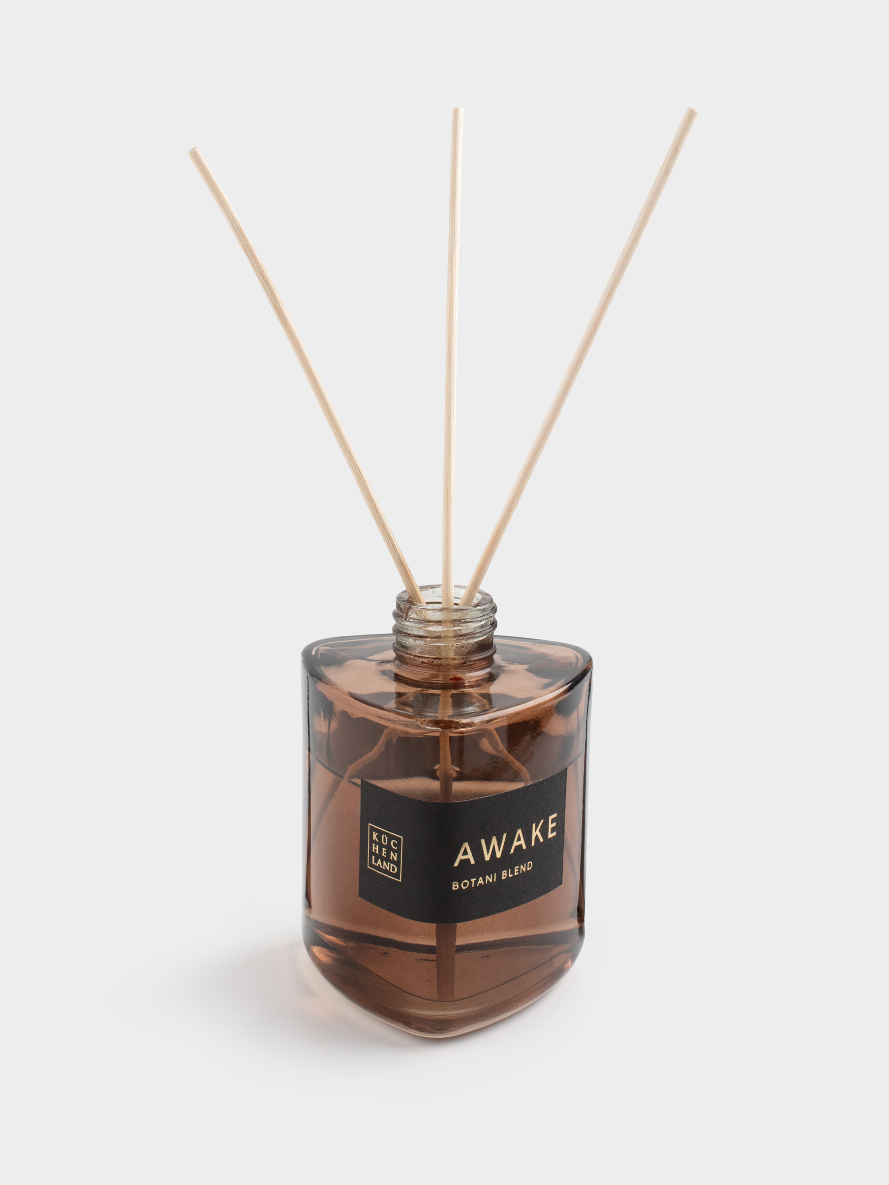 Ароматический диффузор, 150 мл, коричневый, Botani Blend, Awake, image-0