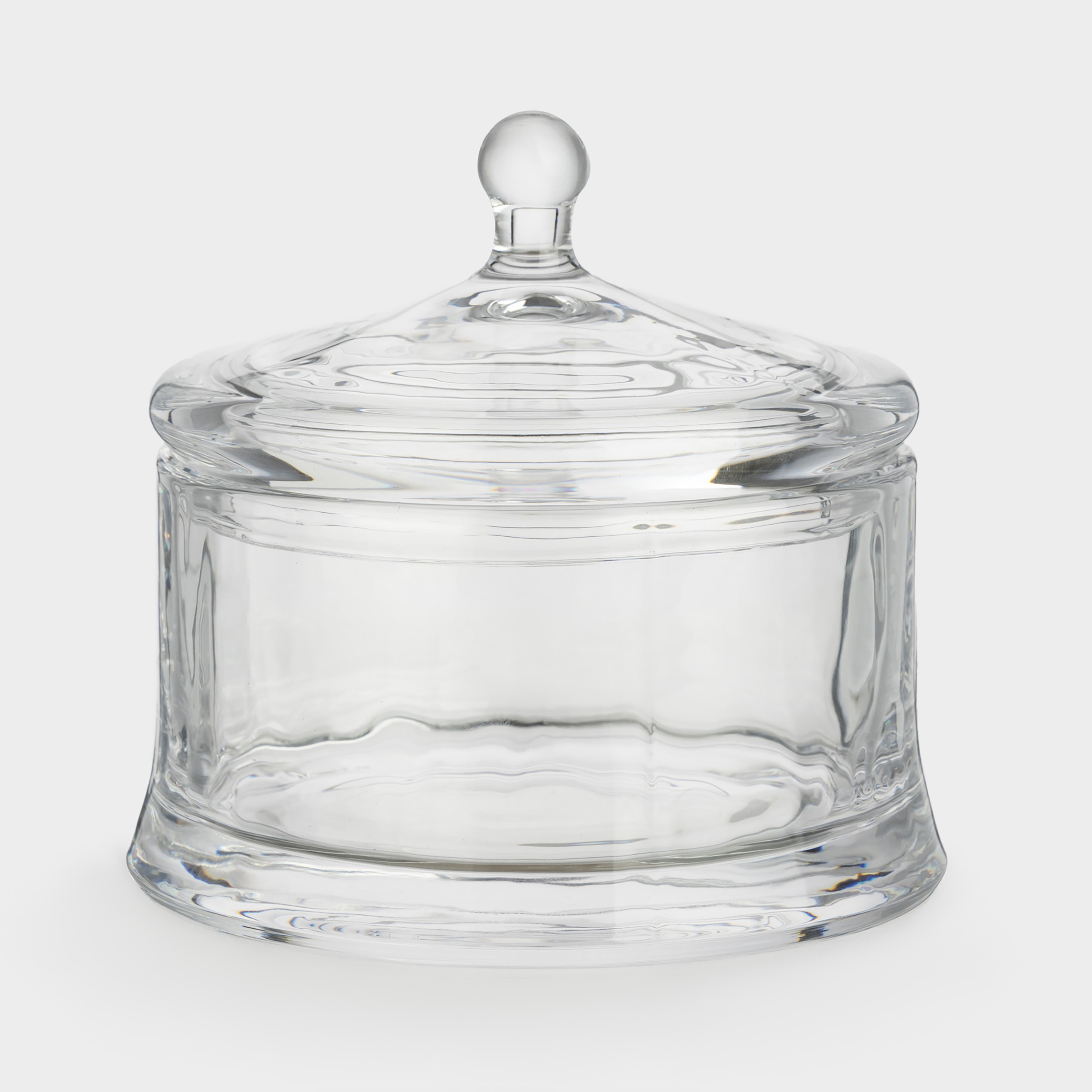Конфетница 11x10 см 270 мл с крышкой стекло Clear 1490₽