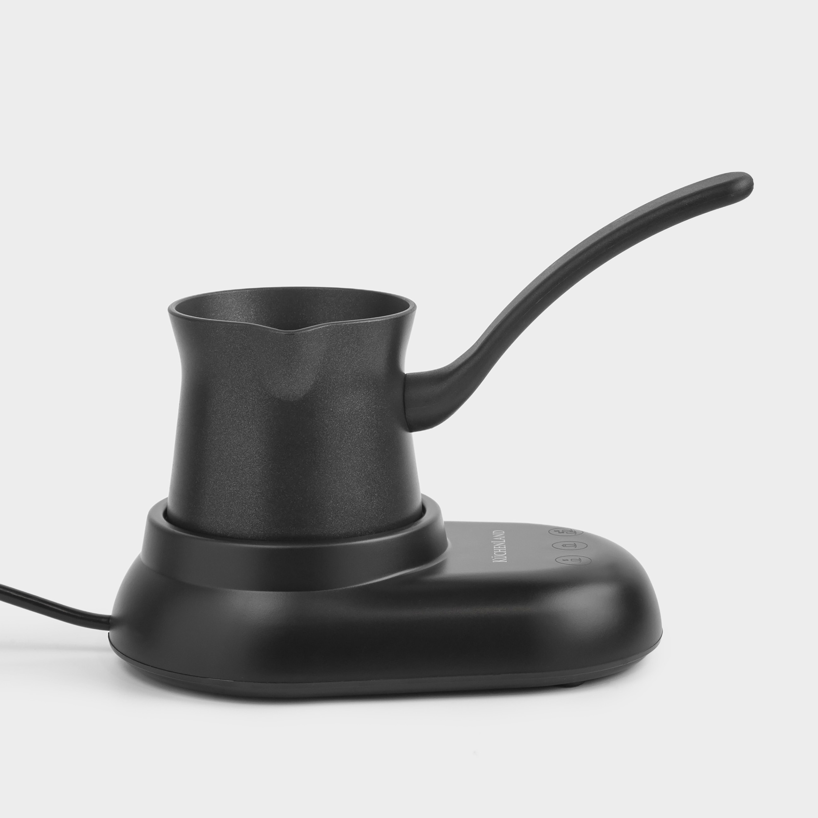 Kuchenland Турка электрическая 120 мл с функцией вспенивания молока черная Forward 9990₽