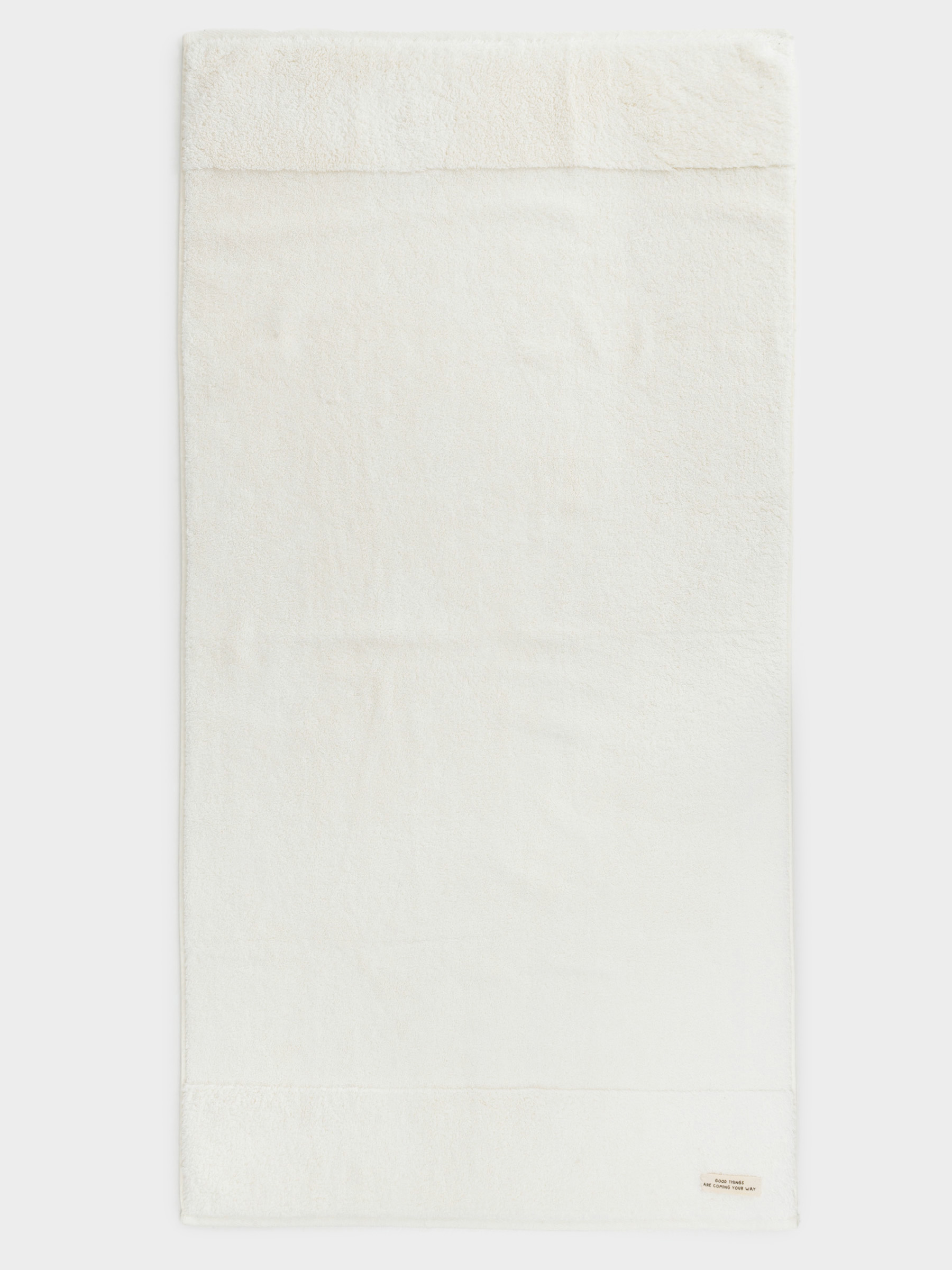 Полотенце, 70х140 см, хлопок, молочное, Super soft cotton, image-1