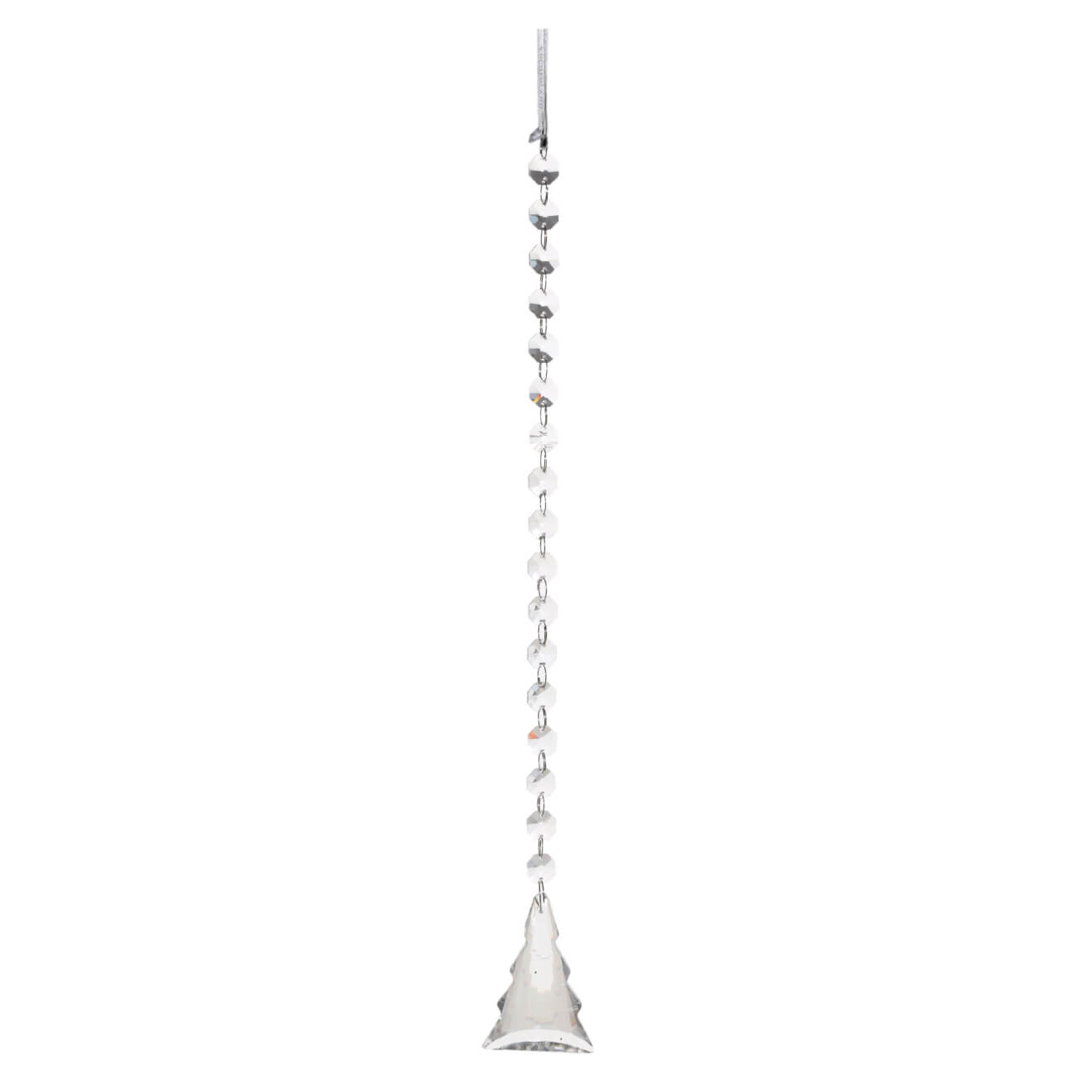 

Игрушка елочная, 40 см, стекло, Ель на бусинах, Ice crystal