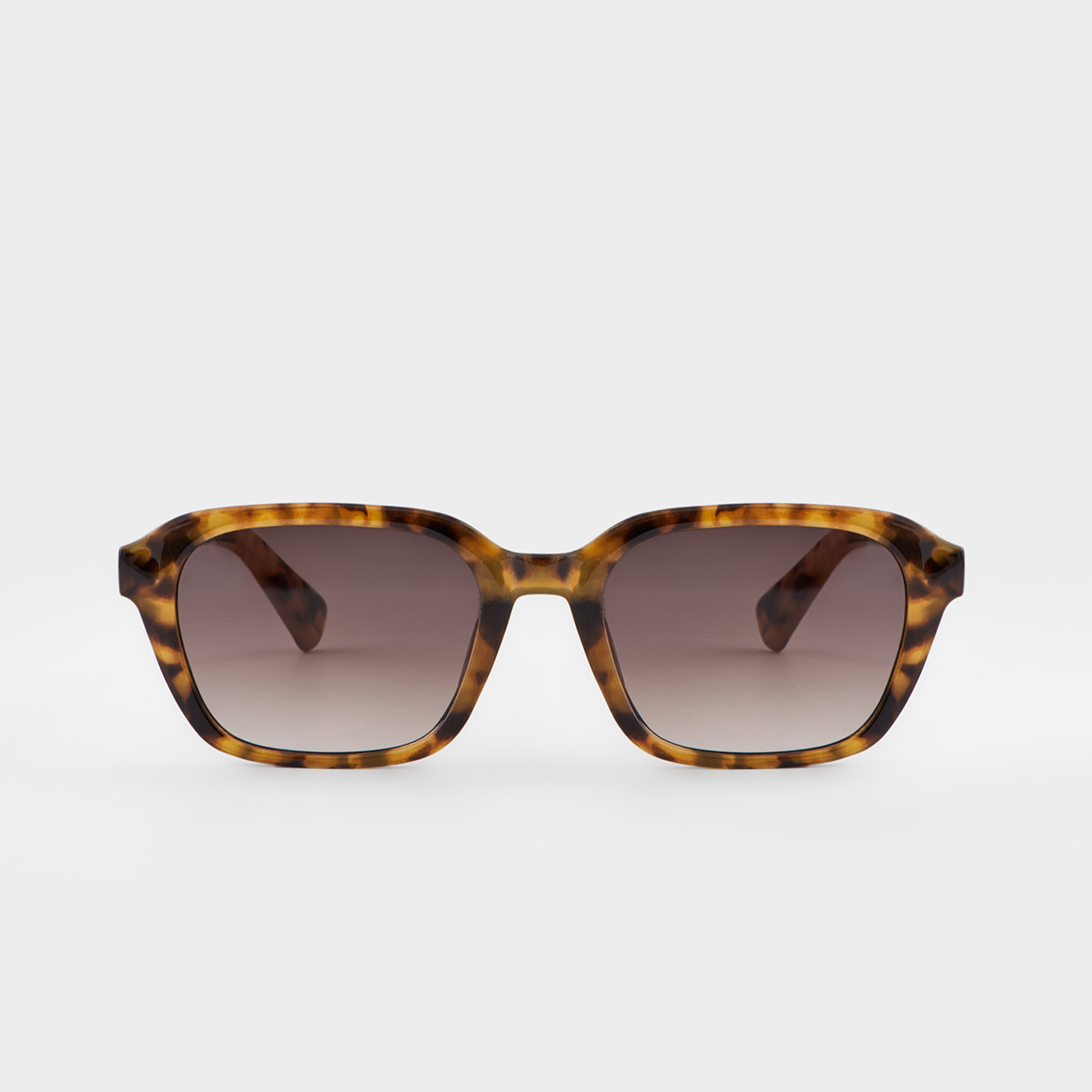 Очки солнцезащитные, пластик, прямоугольные, черепаховые, Eyewear