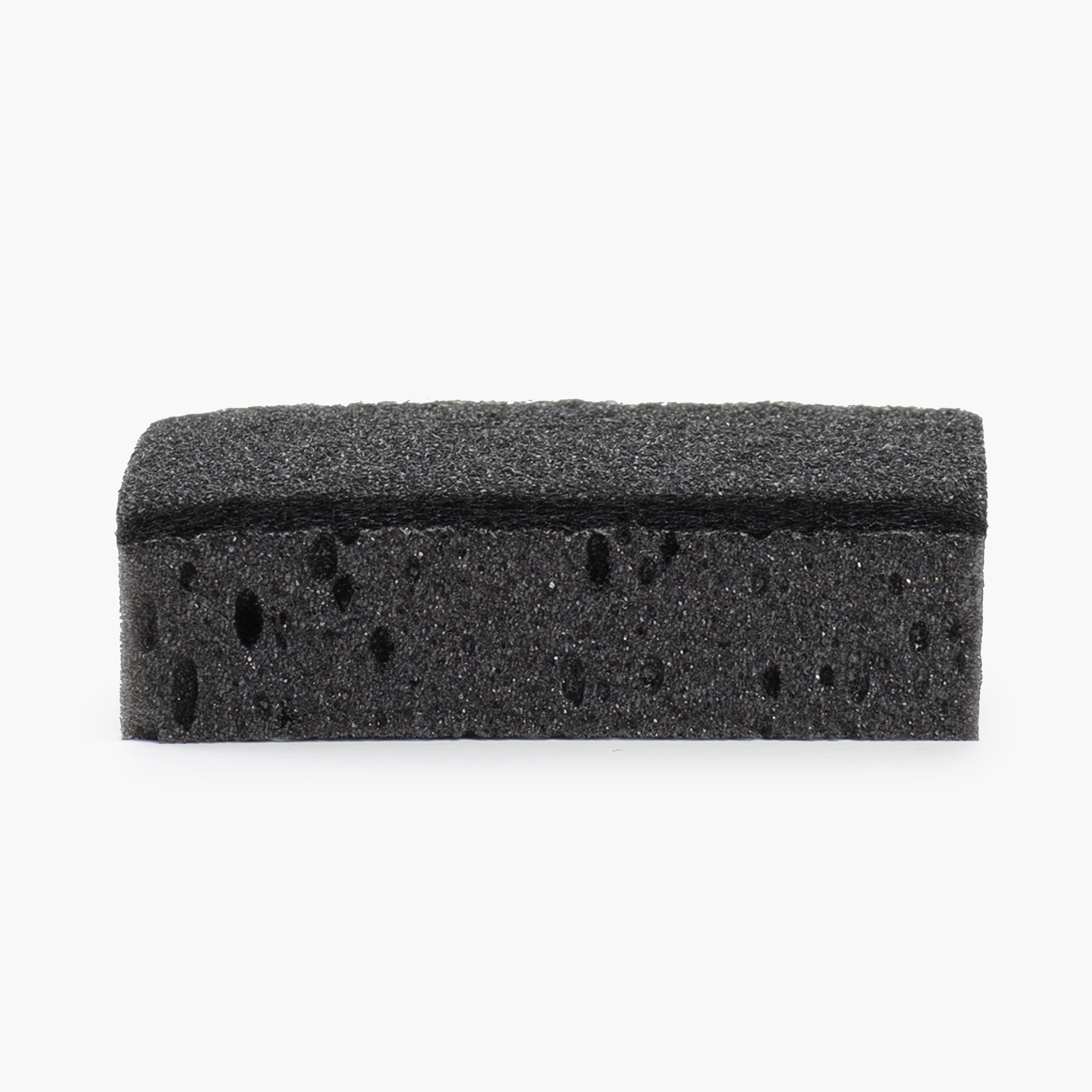 Губка для мытья посуды, 10x7 см, 5 шт, поролон/абразив, черная, Black clean, image-1