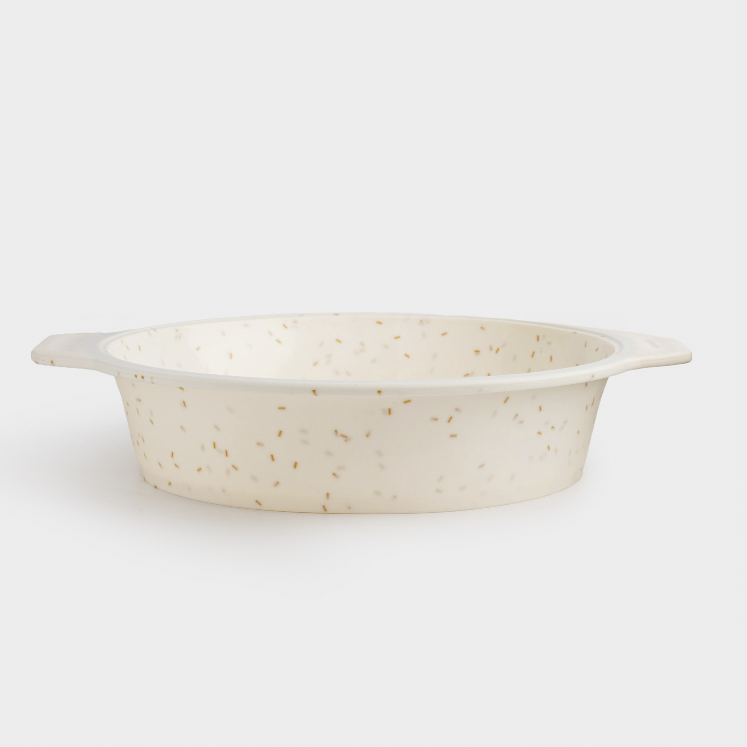 Форма для выпечки 25 см силиконсталь круглая молочная в крапинку Bakery speckled 1790₽