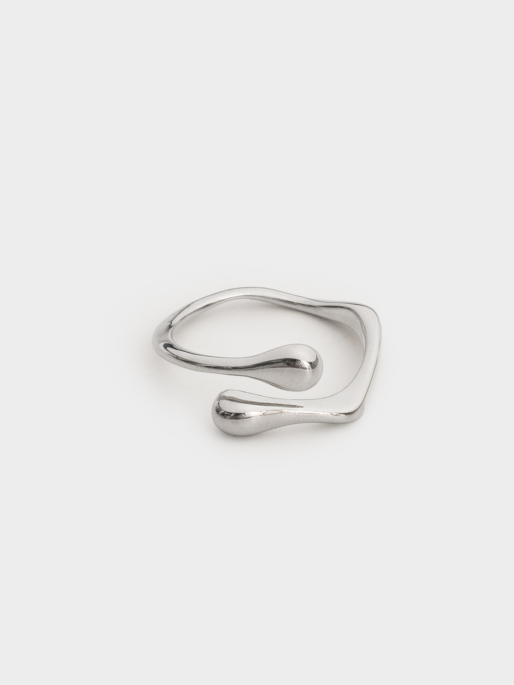 Кольцо, 1,7 см, единый размер, металл, серебристое, Jewelry, image-2