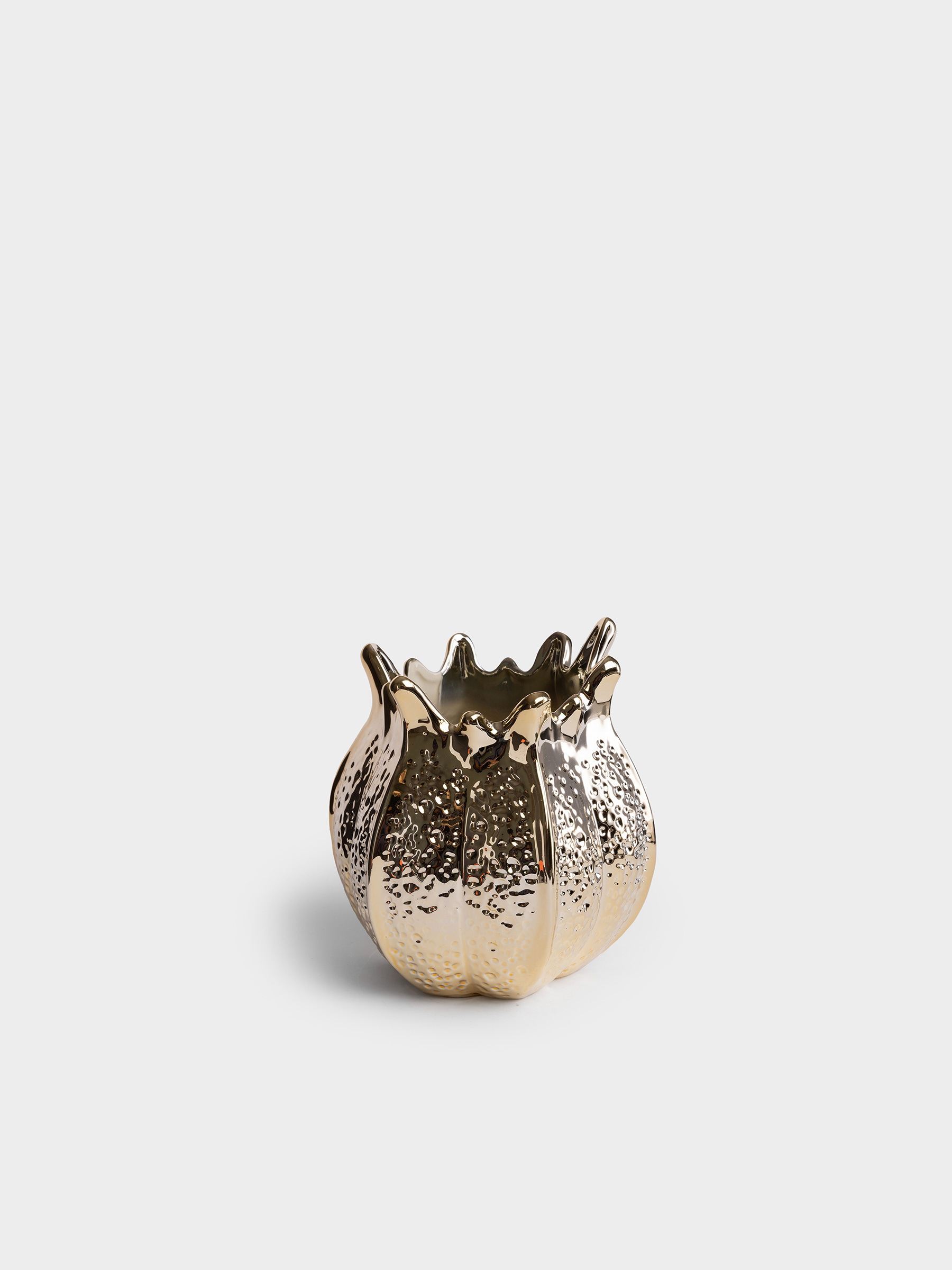 Кашпо, 14х14 см, Гранат, Pomegranate gold