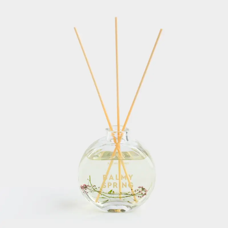Ароматический диффузор, 120 мл, с сухоцветами, Freesia&Clementine, Balmy spring ,image-0