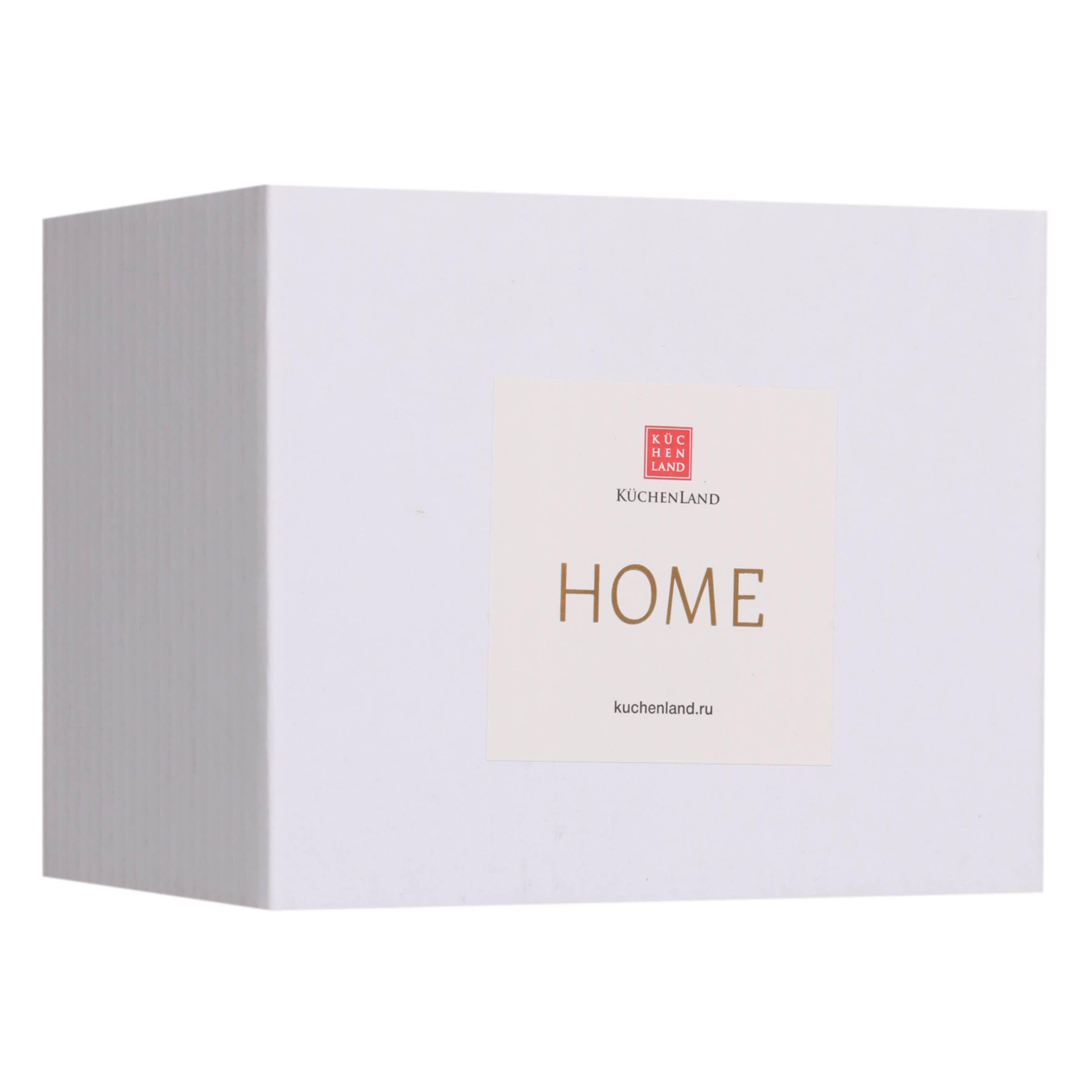 Кружка, 300 мл, фарфор N, бело-золотистая, Home, Great day