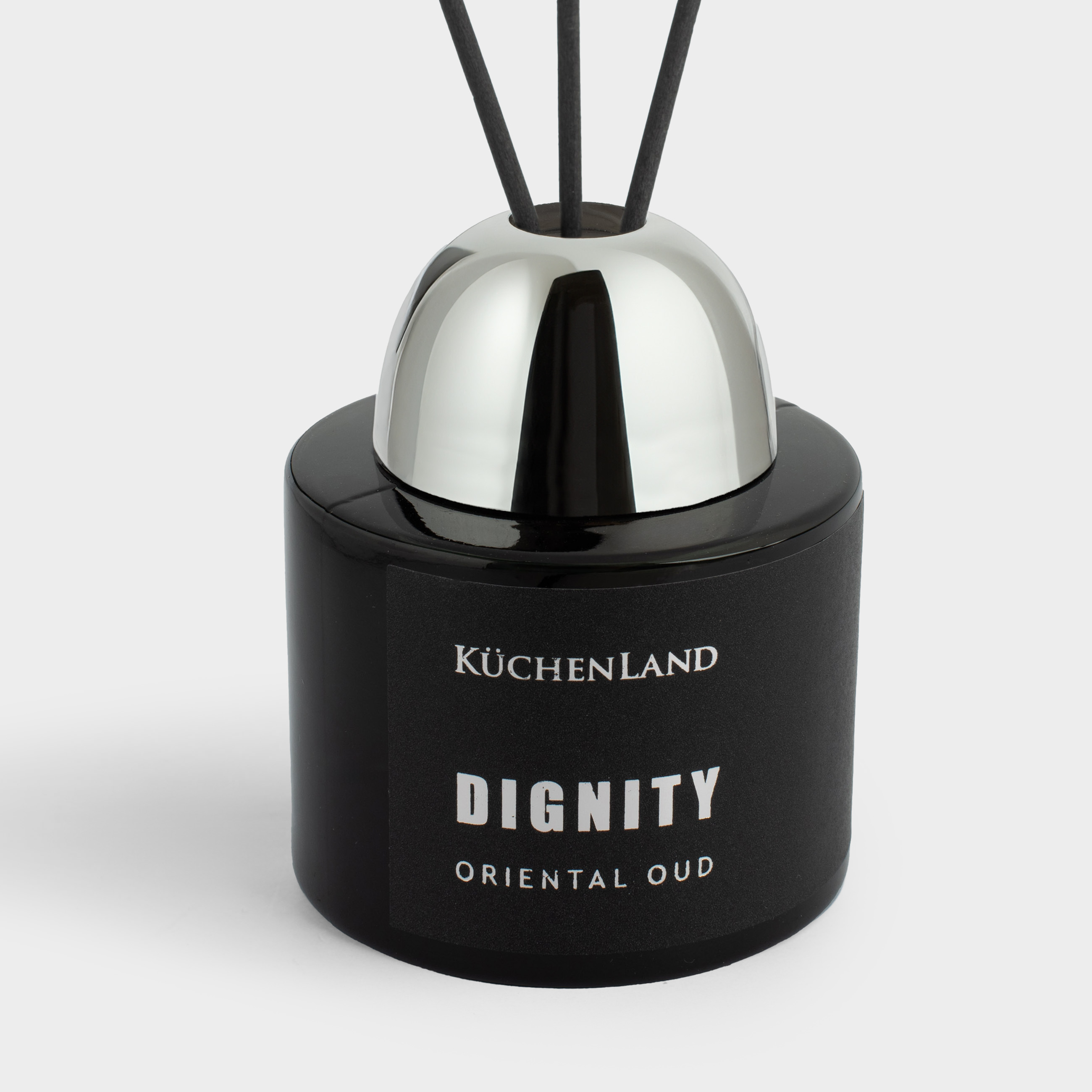 Ароматический диффузор, 110 мл, серый, Oriental oud, Dignity, image-1
