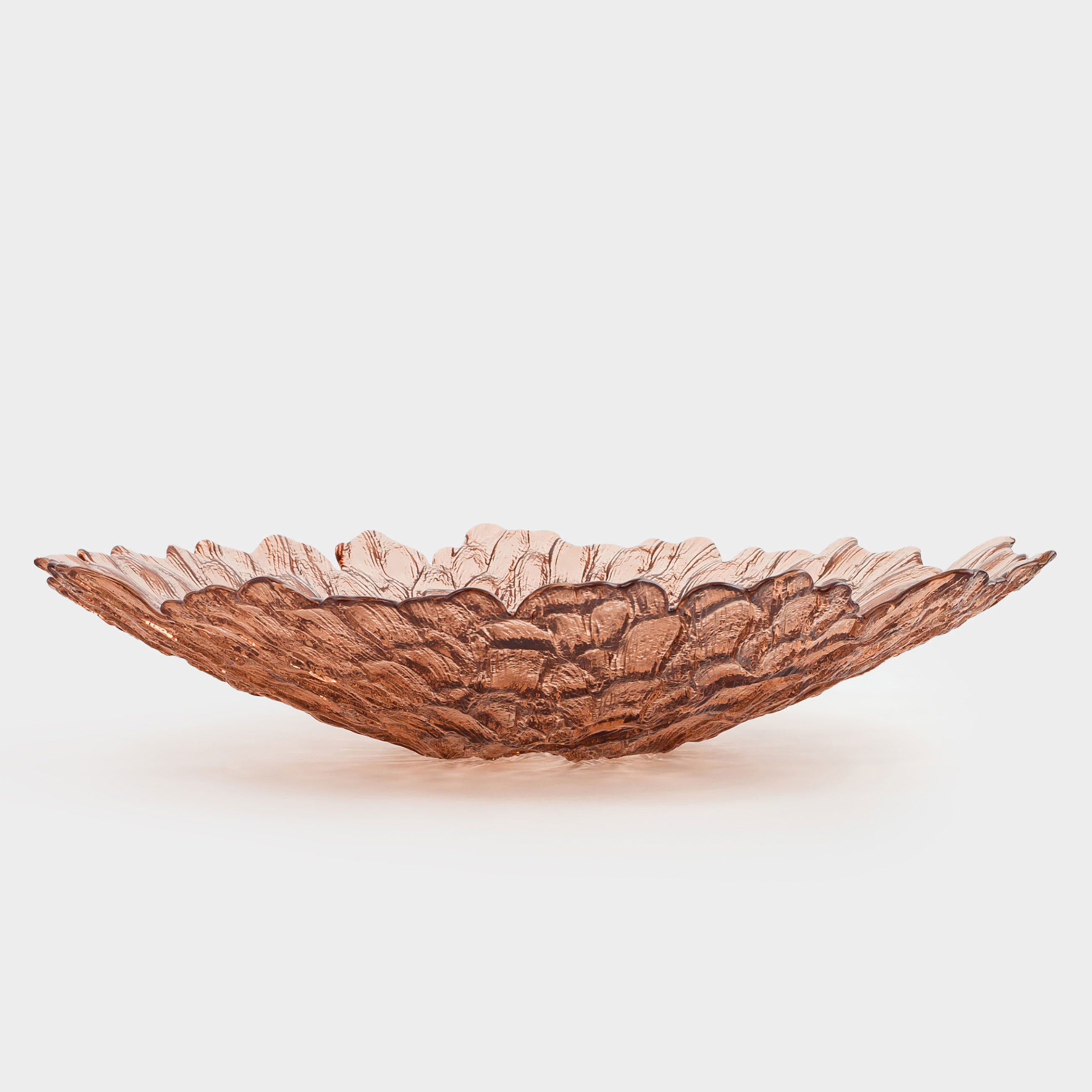 Ваза для фруктов 39х8 см стекло Р коричневая Pion color 2690₽