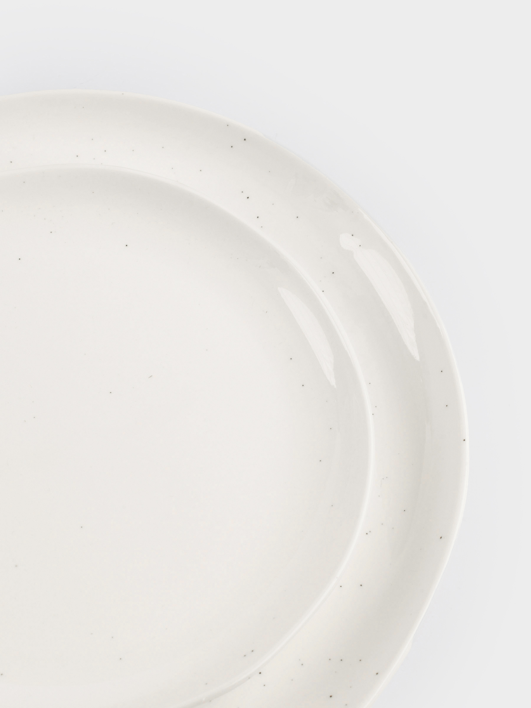 Сервиз обеденный, 6 перс, 18 пр, фарфор N, молочный, Точки, Boho, image-6