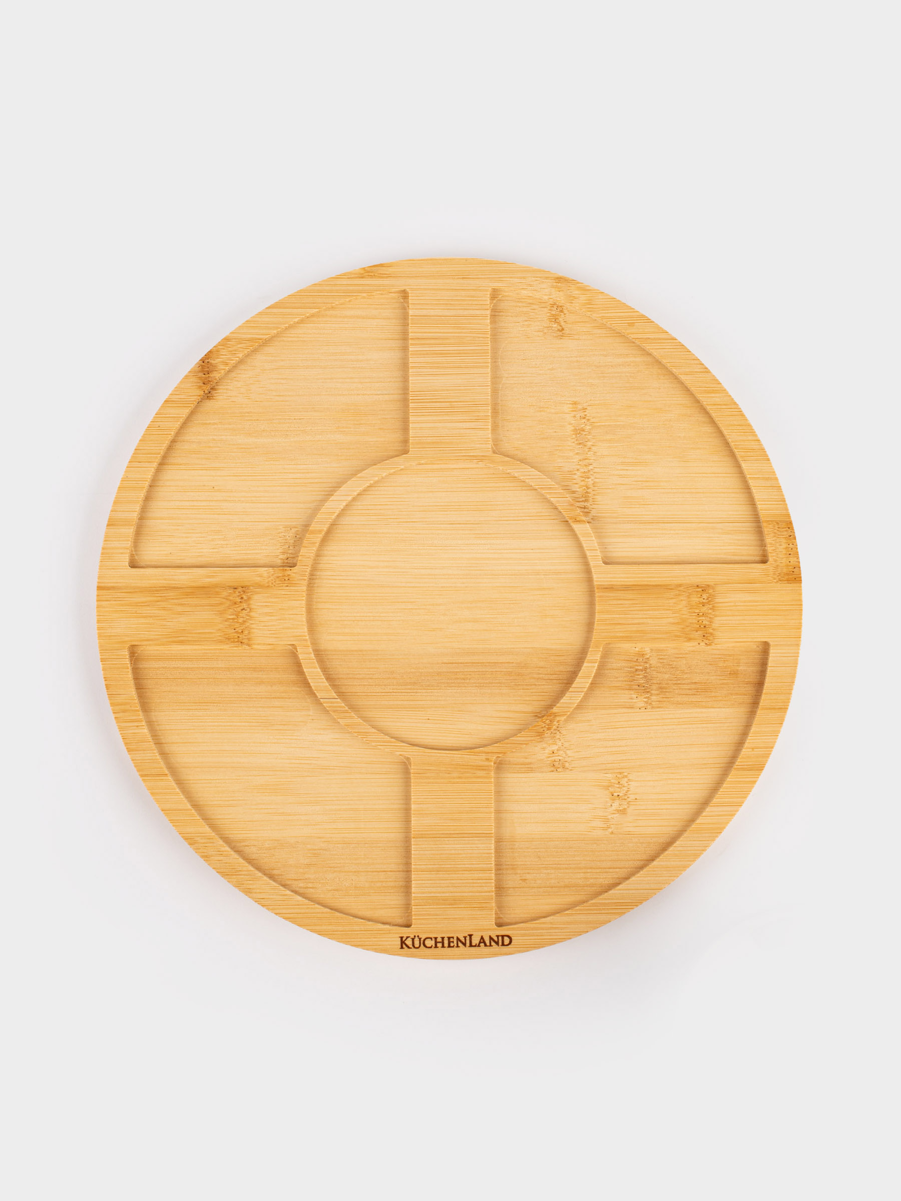 Набор для фондю, 4 перс, на подставке, керамика/бамбук, Bamboo, image-8