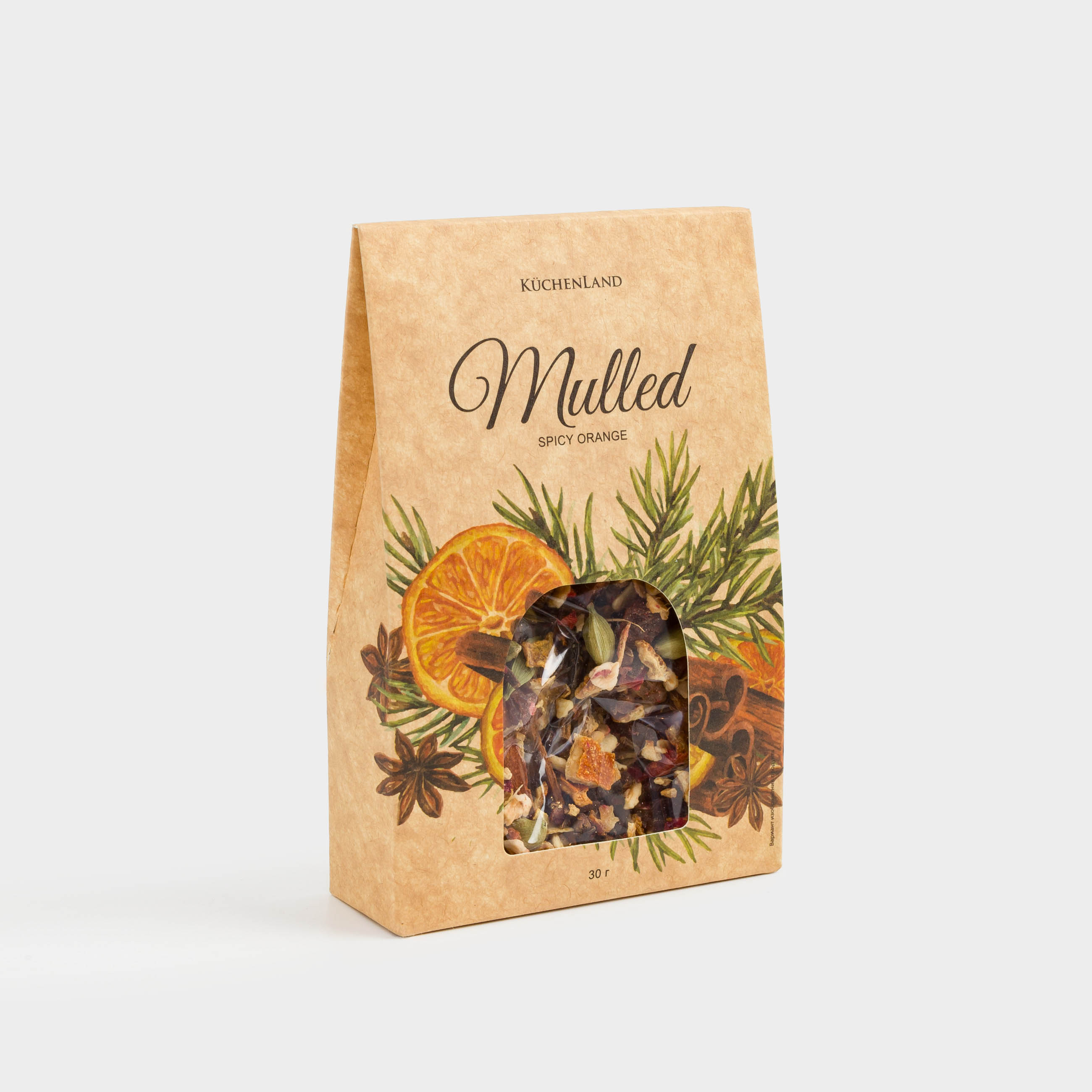 Смесь для глинтвейна, 30 г, Пряный апельсин, Mulled, image-0