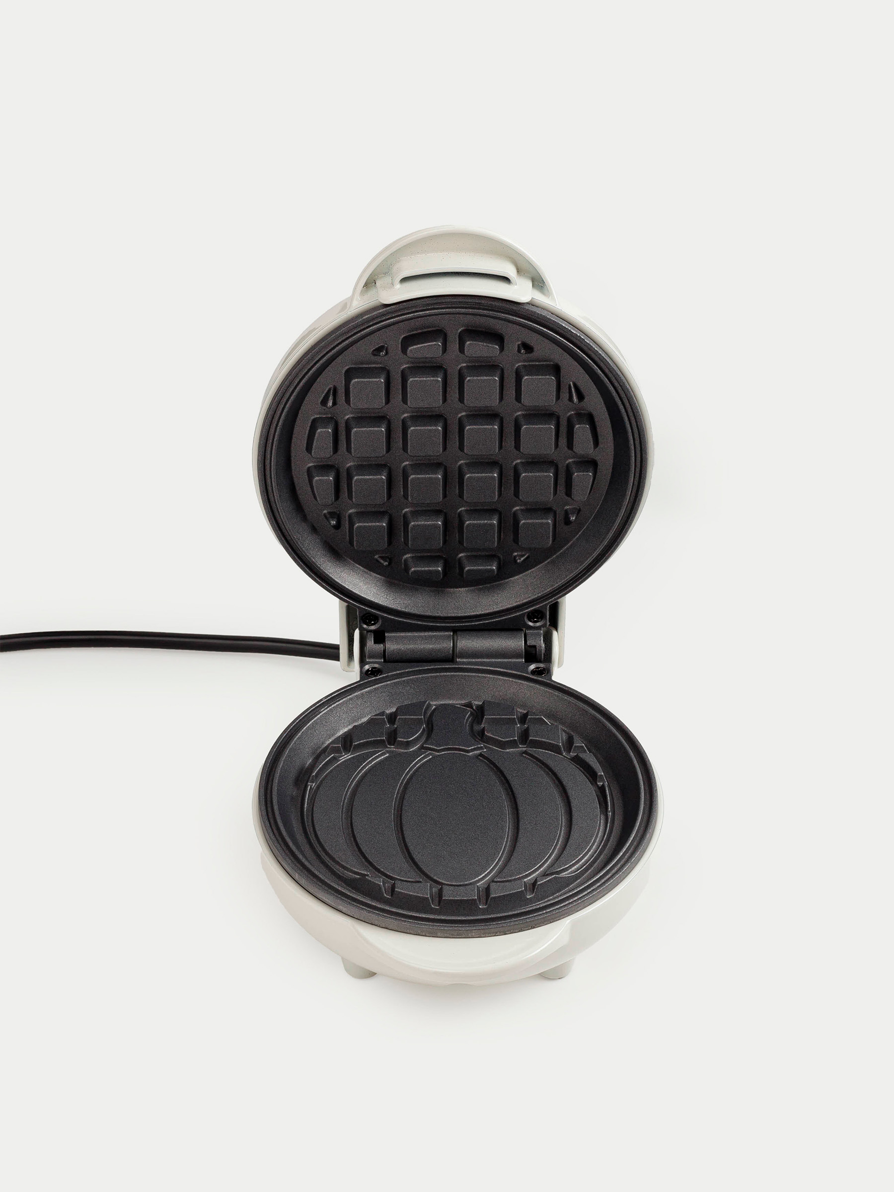 Вафельница, электрическая, 550 Вт, бакелит/металл, молочная, Тыква, Vintage kitchen, image-3