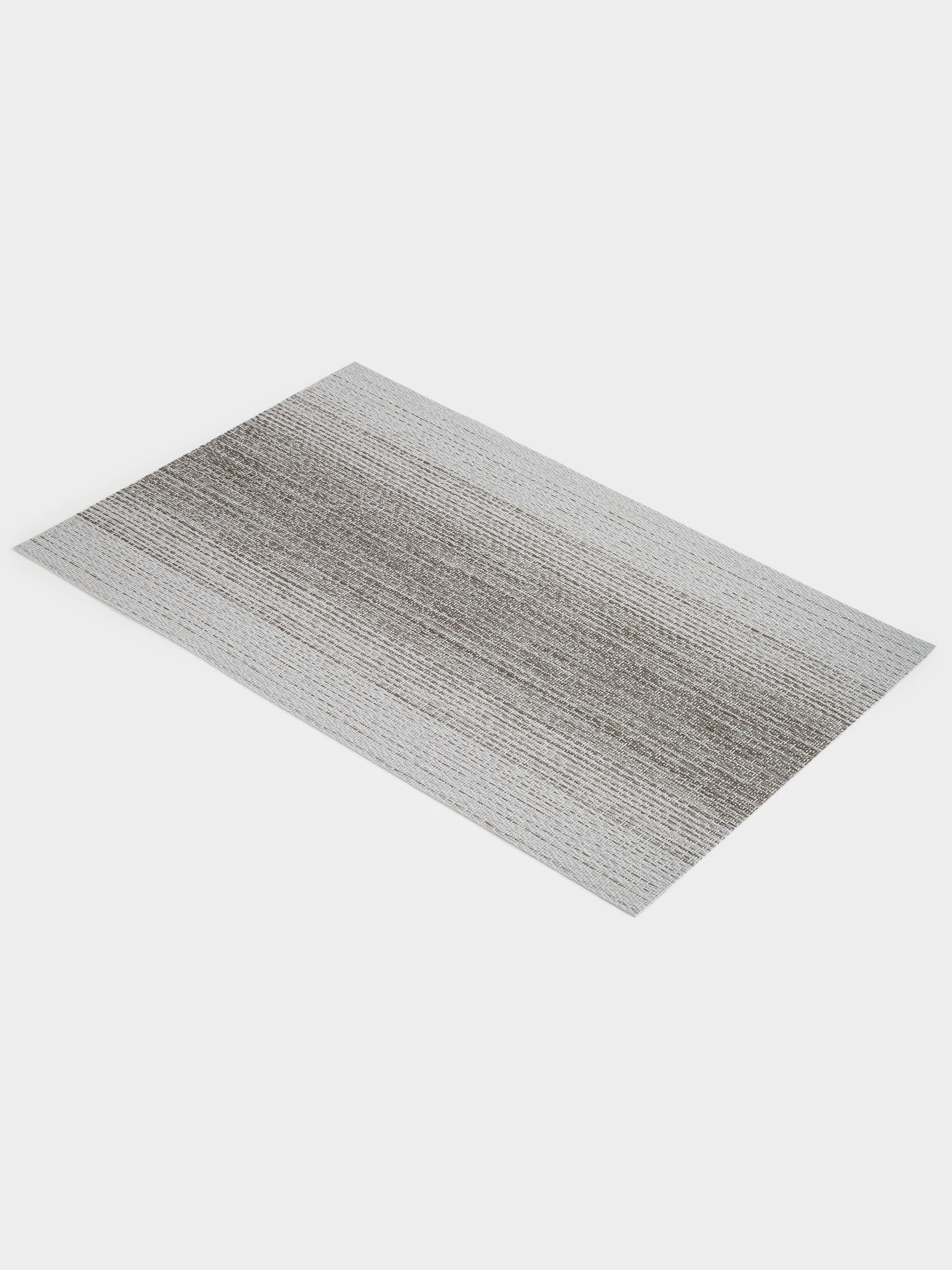 Салфетка под приборы, 30x45 см, ПВХ, прямоугольная, серая, Градиент, Solid, image-1