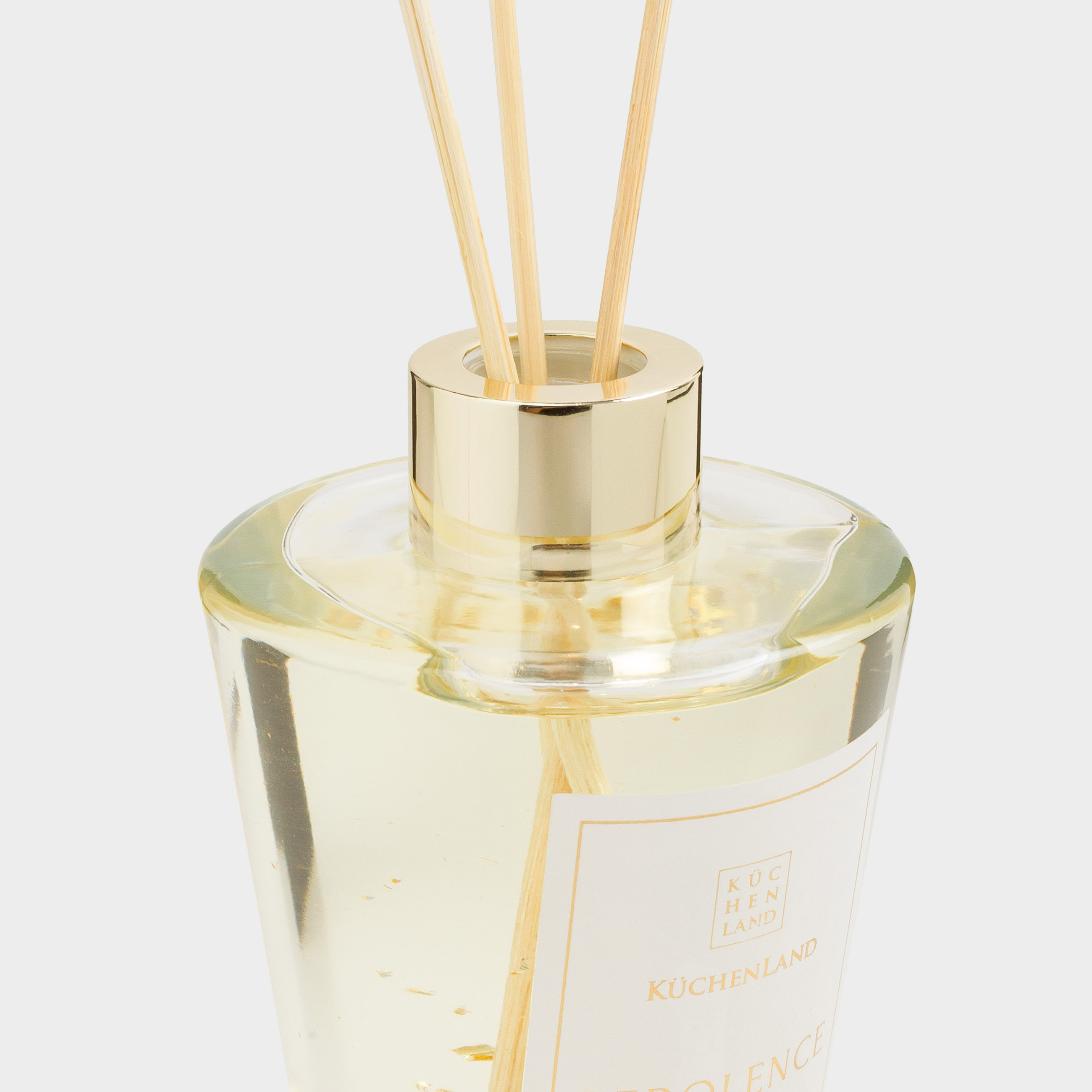 Ароматический диффузор, 200 мл, золотистый, Lemongrass, Redolence, image-4